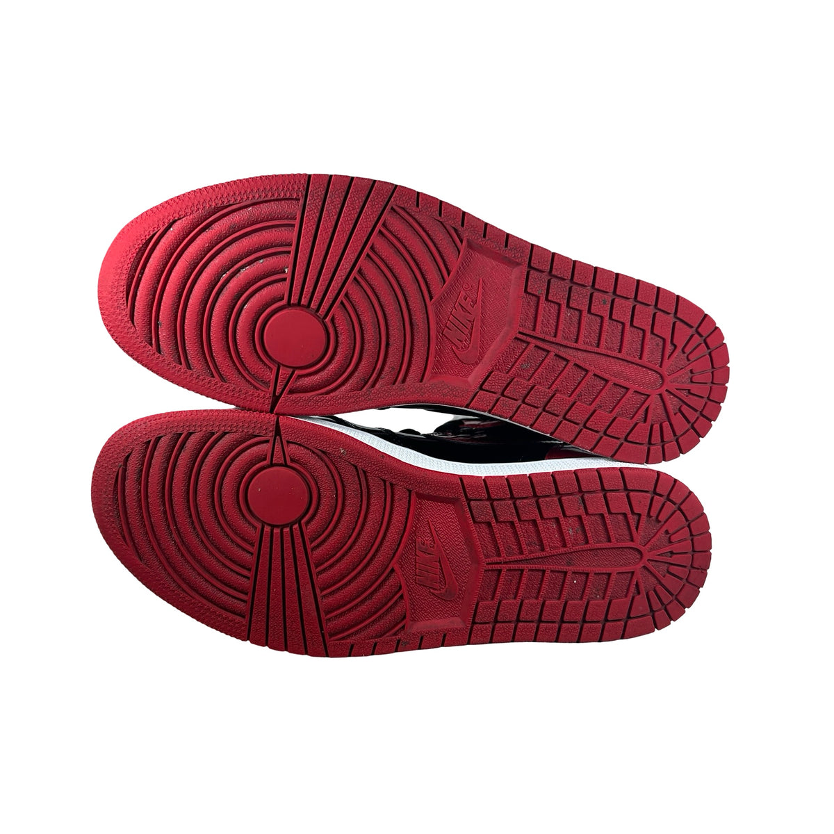 555088 063 Jordan 1 Retro High OG Patent Bred [USED] - 9 M (Used4) (No Box4)