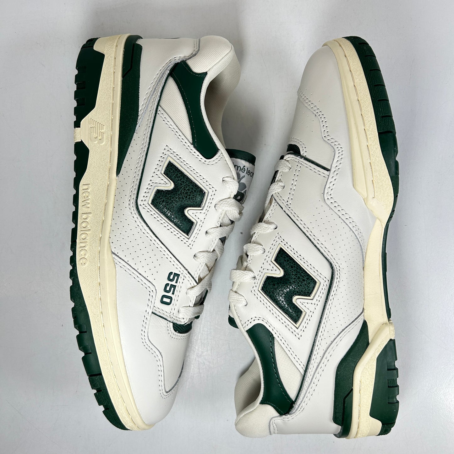 BB550ALD New Balance 550 Aime Leon Dore White Green [USED] - 10 M (Used)