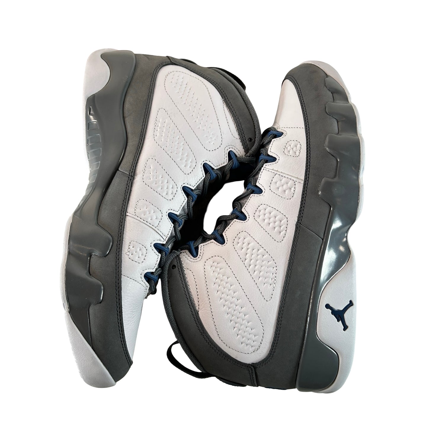 HV4794 100 Jordan 9 Retro Flint Grey French Blue (2026) [USED] - 11 M (VNDS)