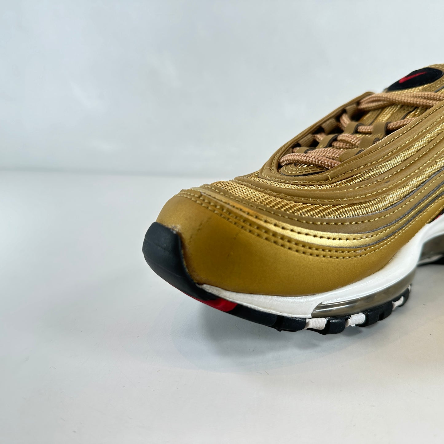 DQ9131 700 Nike Air Max 97 OG Golden Bullet (2023) (Women's) [USED] - 8 W (Used)