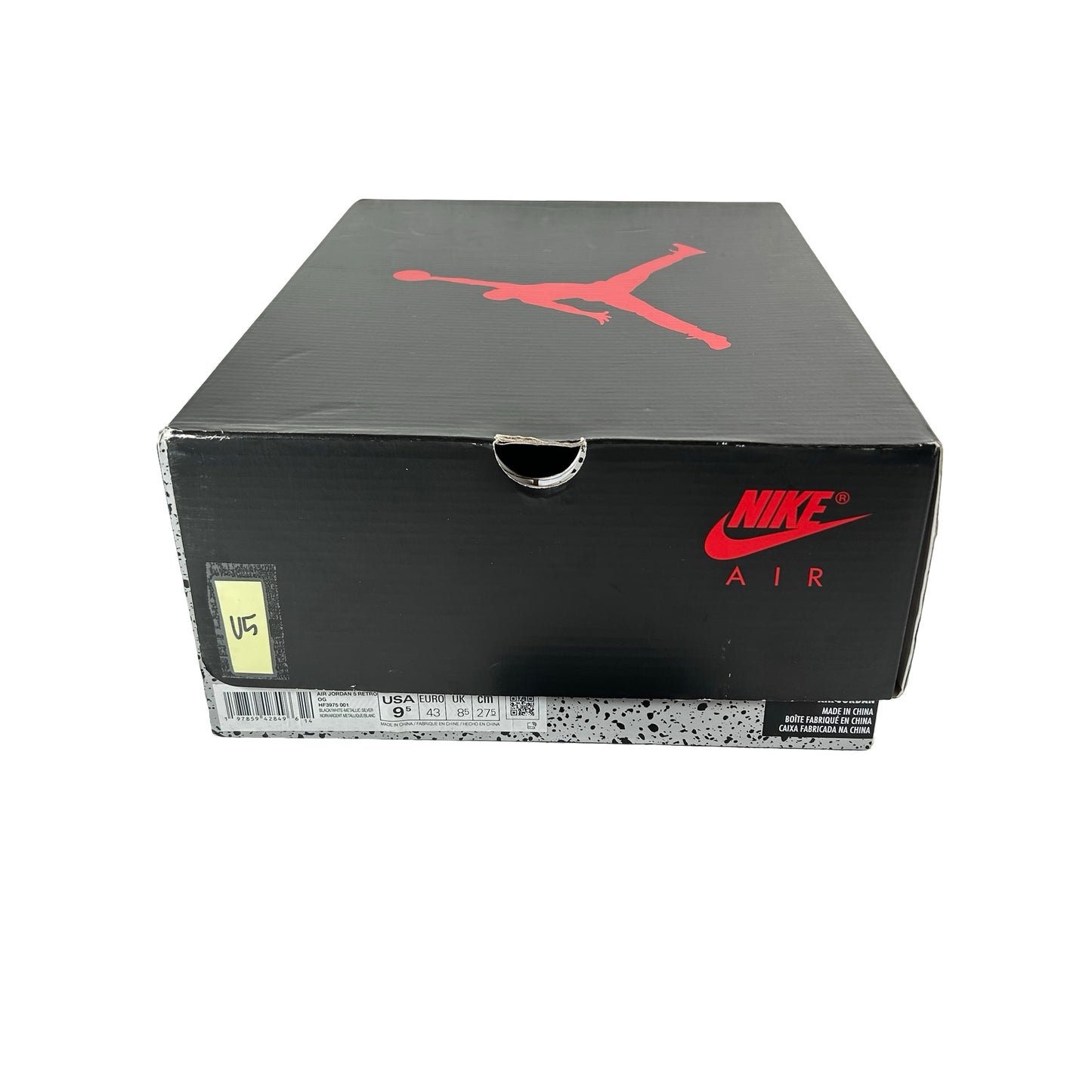 HF3975 001 Jordan 5 Retro OG Black Metallic Reimagined [USED] - 9.5 M (Used5)
