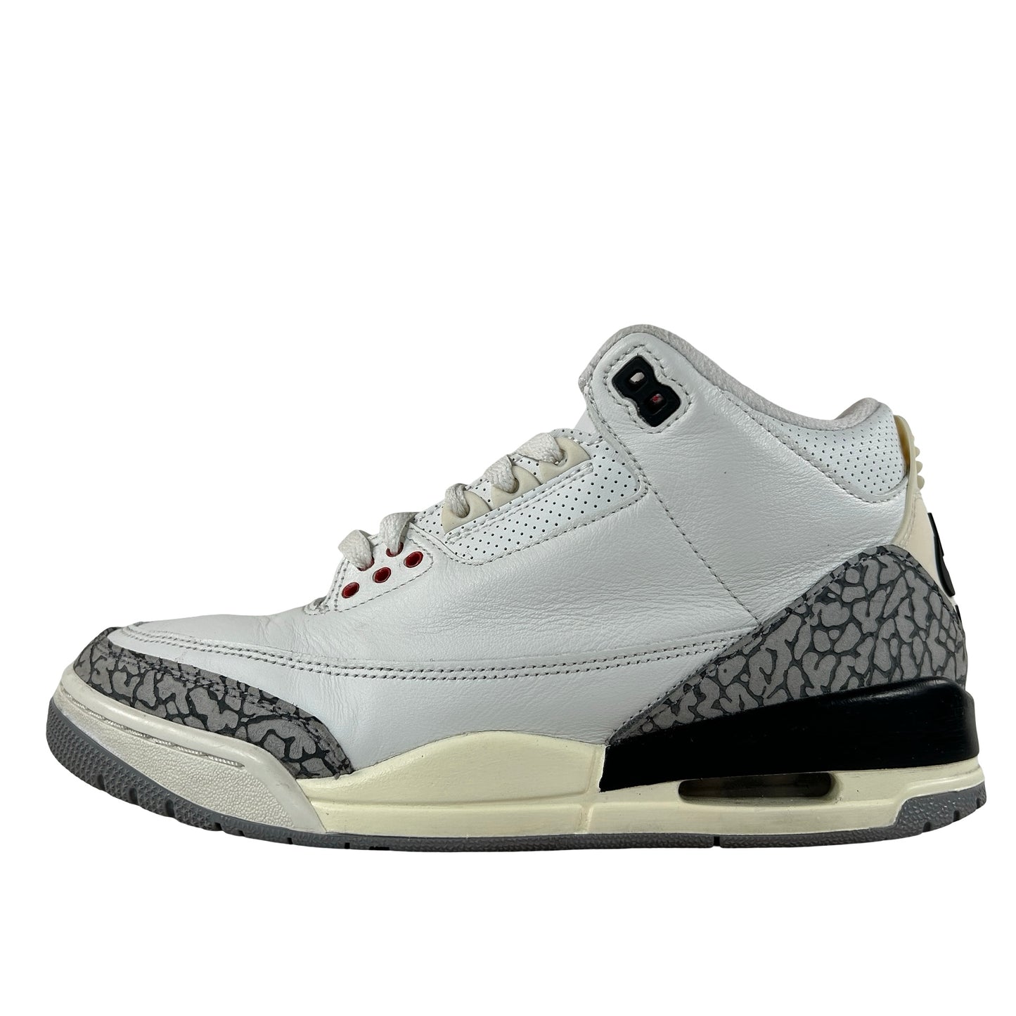DN3707 100 Jordan 3 Retro White Cement Reimagined [USED] - 8 M (Used11)