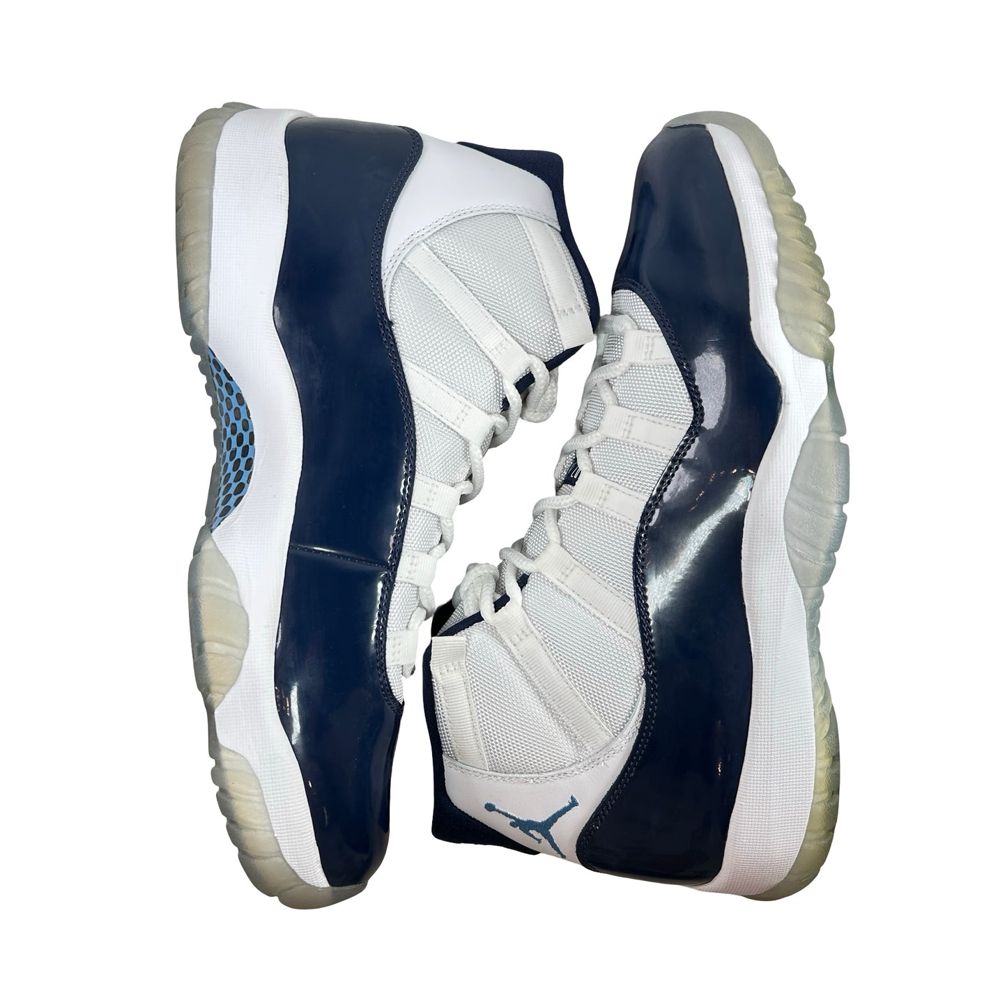 378037 123 Jordan 11 UNC Win Like 82 [CONDITIONAL] - 11 M (Yellowing)