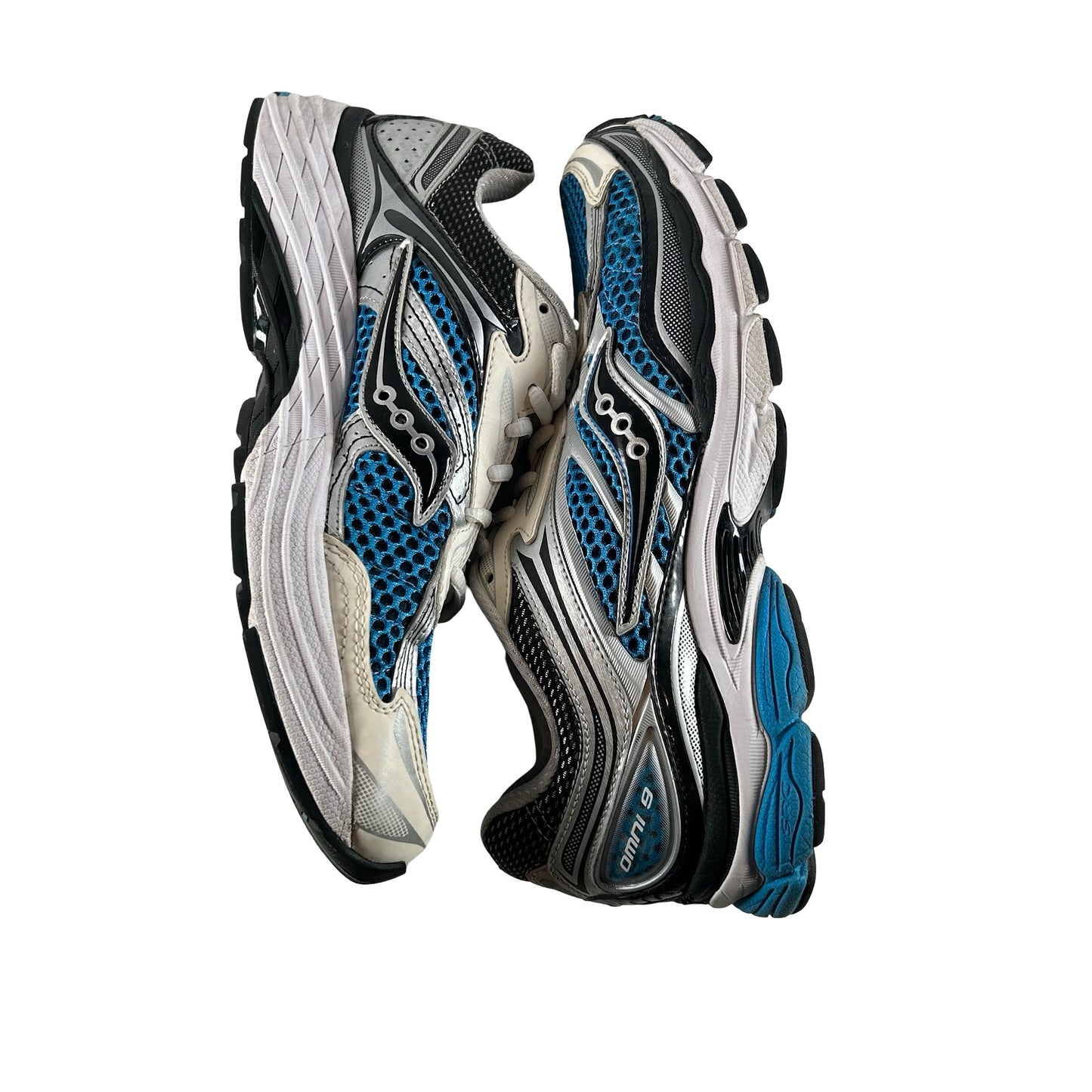 S70739 4 Saucony ProGrid Omni 9 OG Royal Silver [USED] - 9.5 M (Used) (No Box)