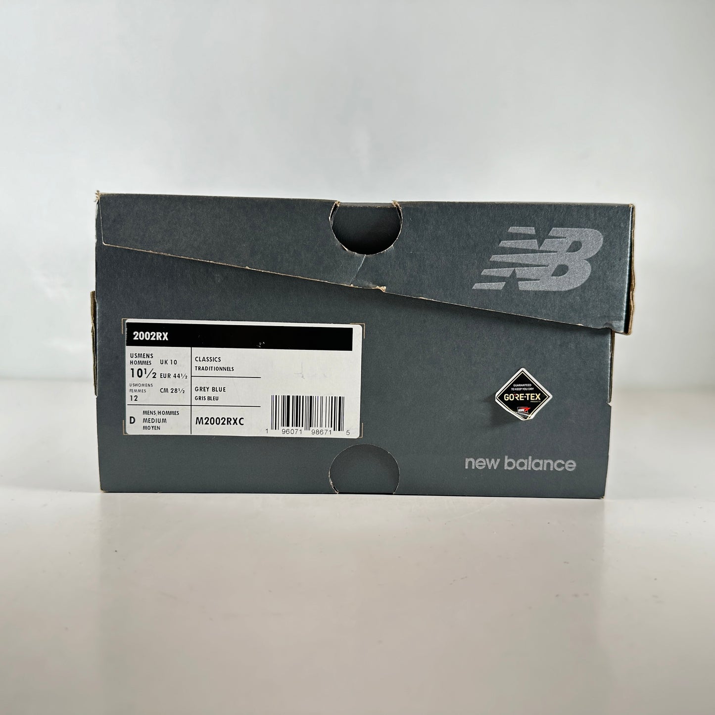 M2002RXC New Balance 2002R Gore-Tex Castlerock [USED] - 10.5 M (VNDS)