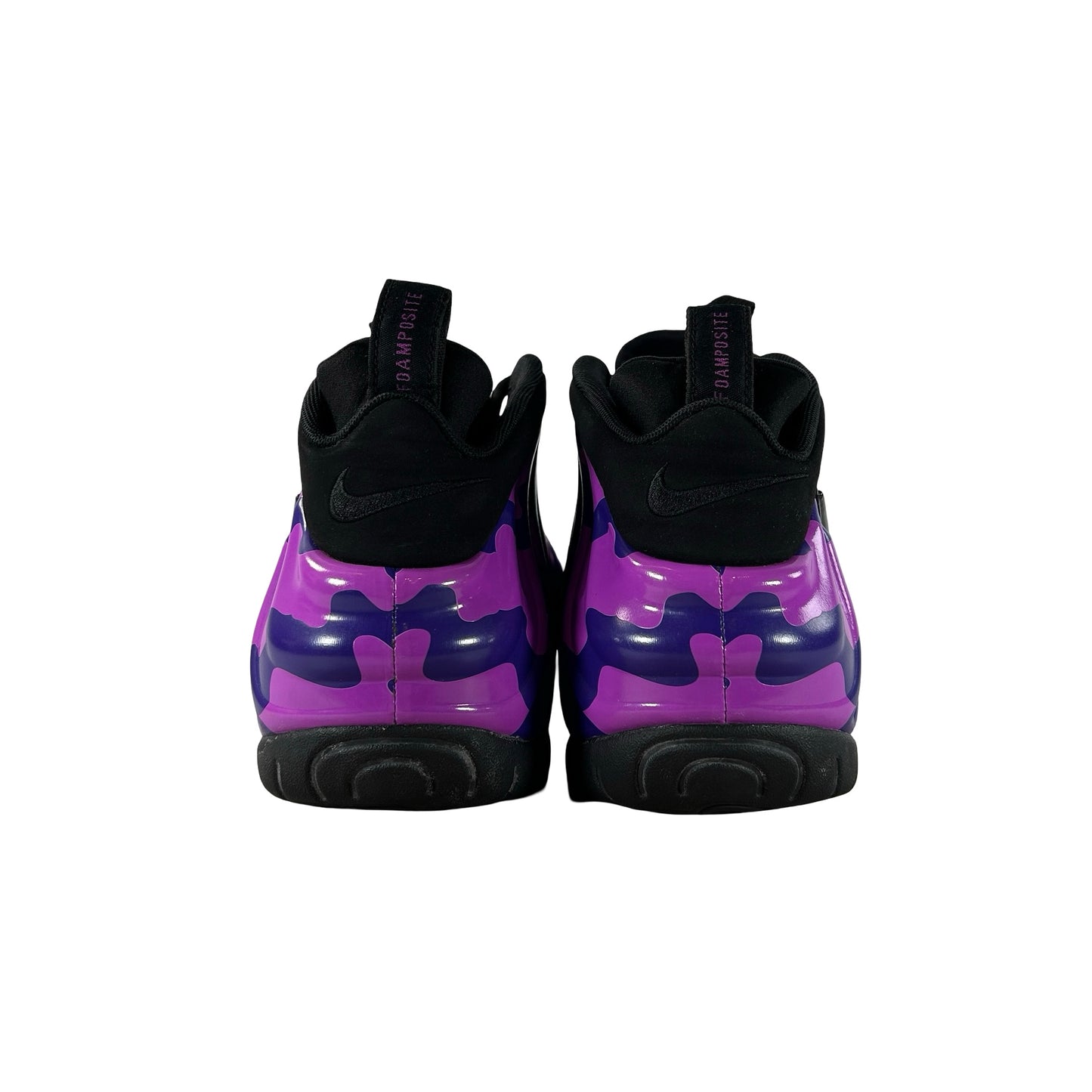 824041 012 Nike Air Foamposite Pro Purple Camo [USED] - 13 M (Used) (No Box)