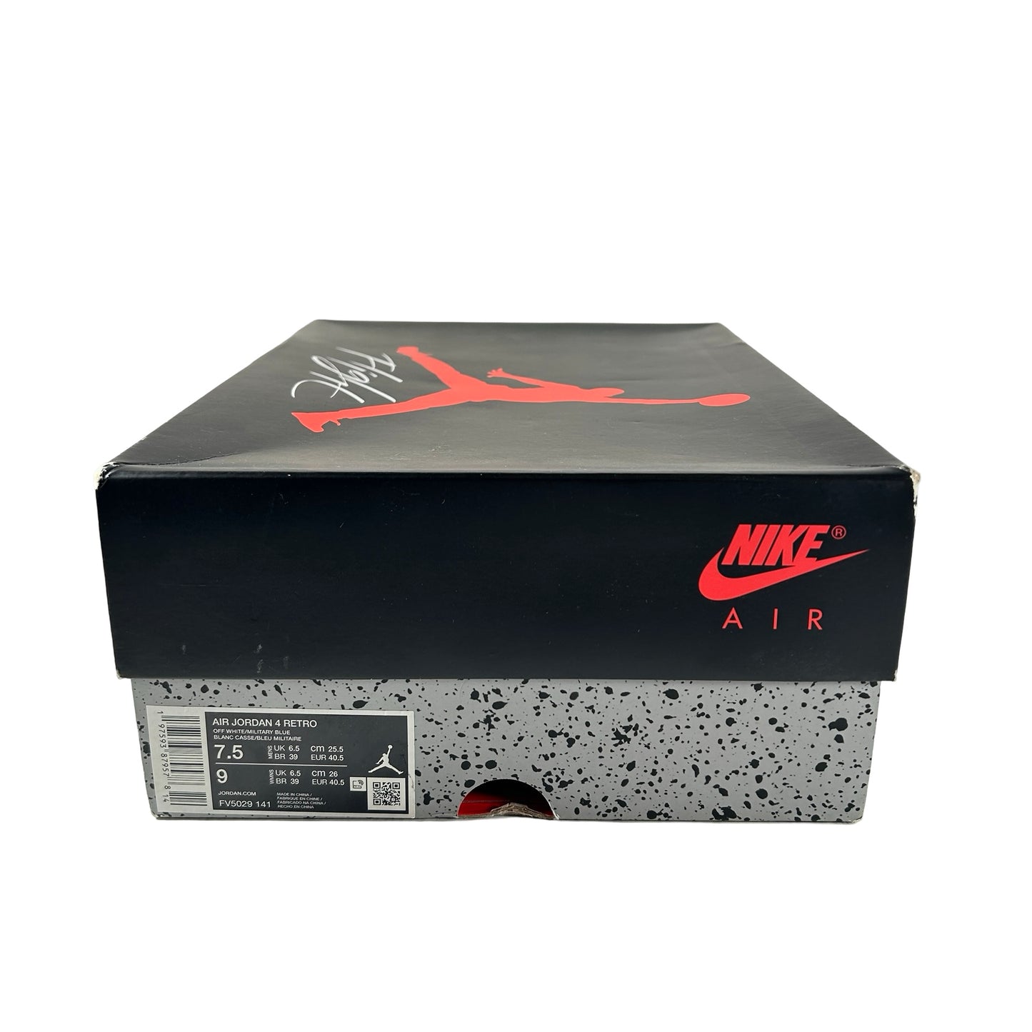 FV5029 141 Jordan 4 Retro Military Blue (2024) [CONDITIONAL] - 7.5 M (Mark on Right Toe Box)