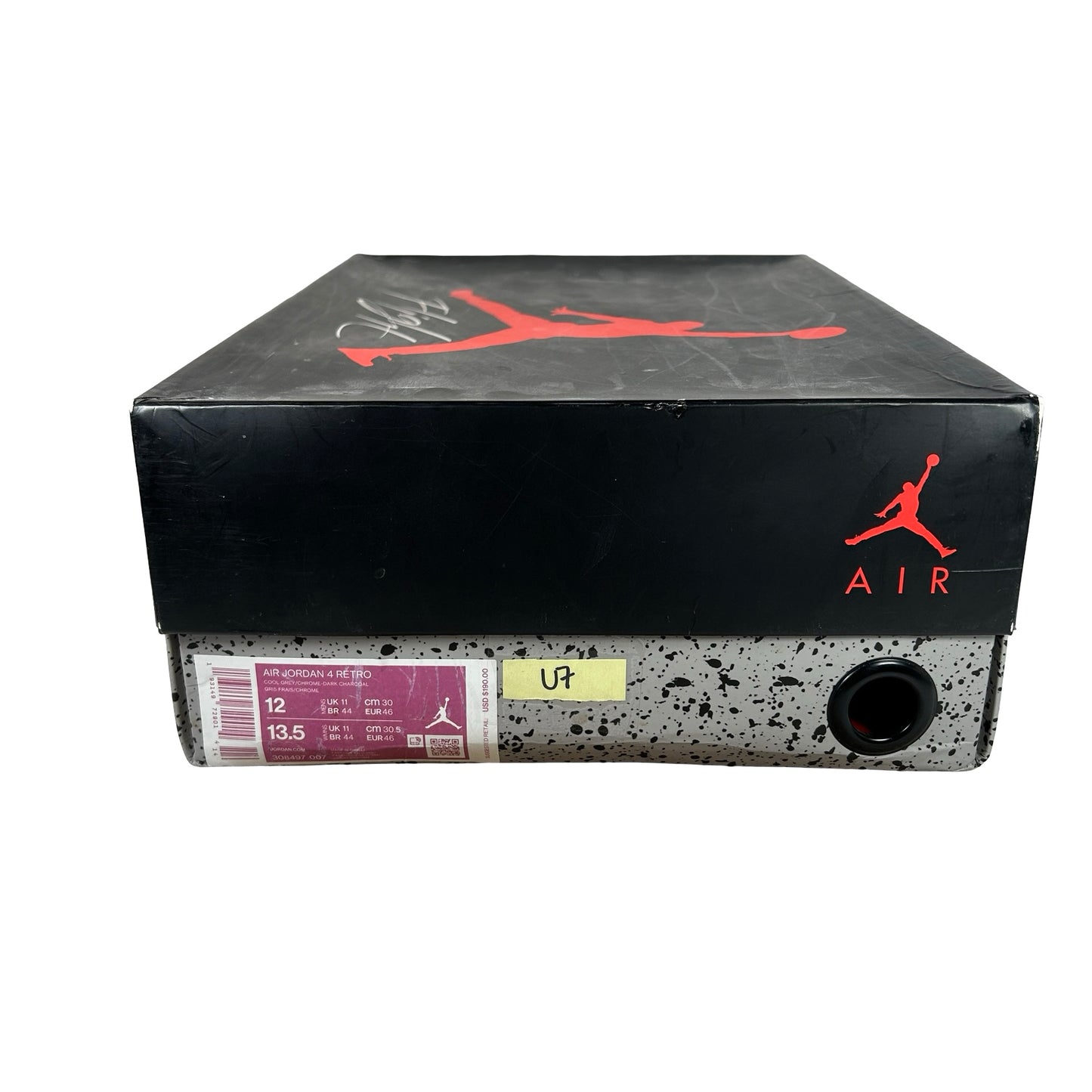 308497 007 Jordan 4 Retro Cool Grey (2019) [USED] - 12 M (Used7)