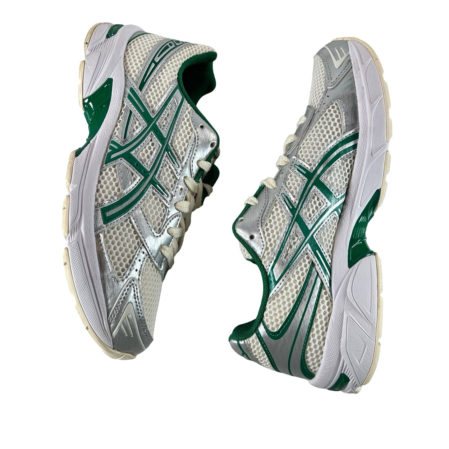 1201A974 100 ASICS Gel-1130 Cream Kale [USED] - 8 M (Used2)