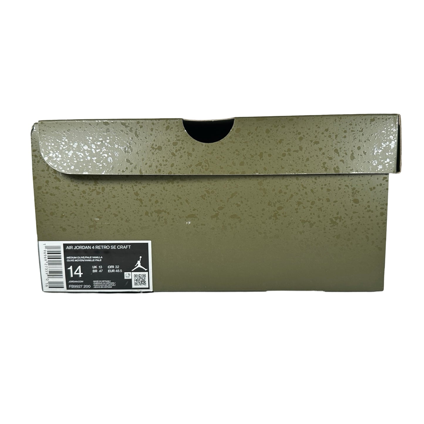 FB9927 200 Air Jordan 4 Craft Medium Olive [USED] - 14 M (Used)