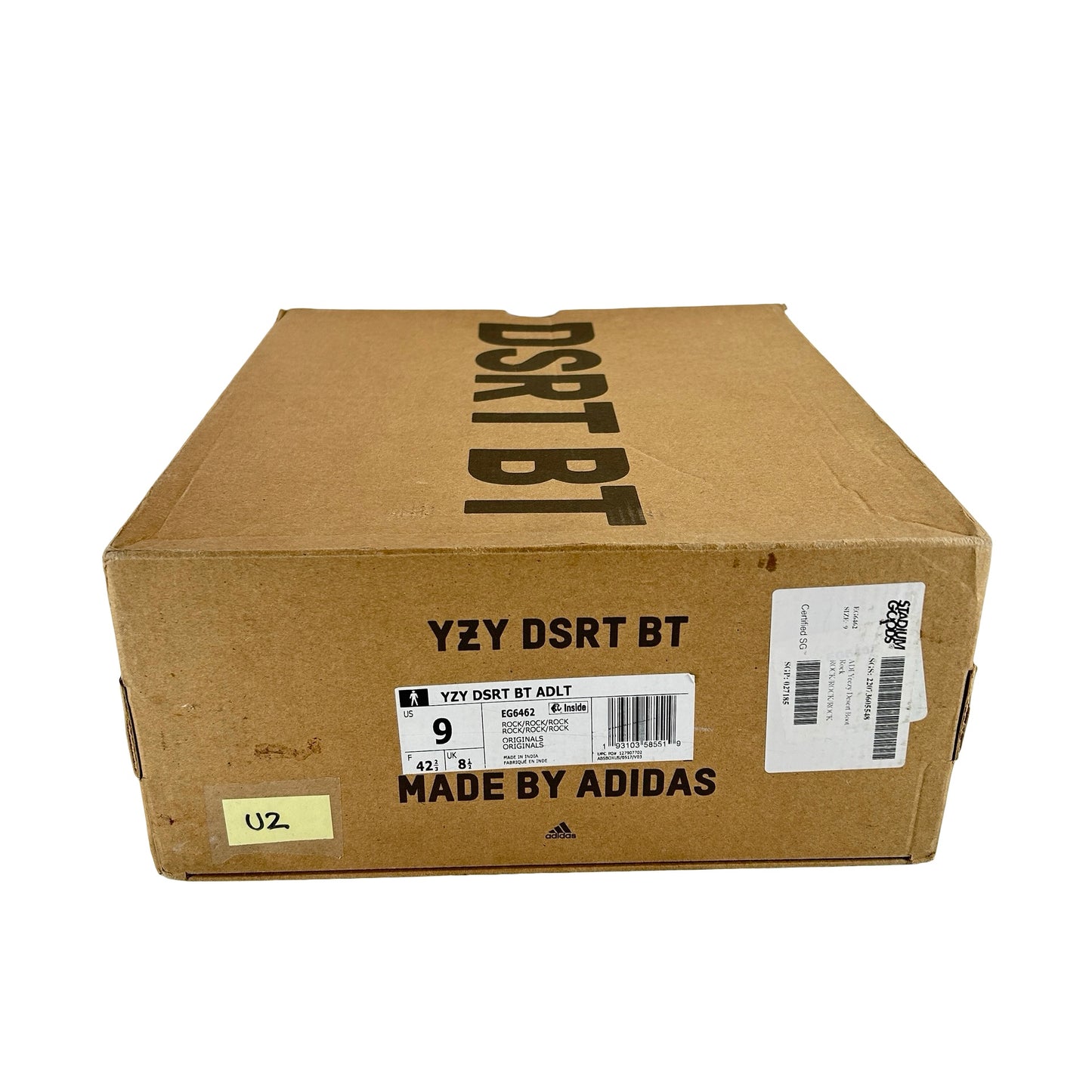 EG6462 adidas Yeezy Desert Boot Rock [USED] - 9 M (Used2)