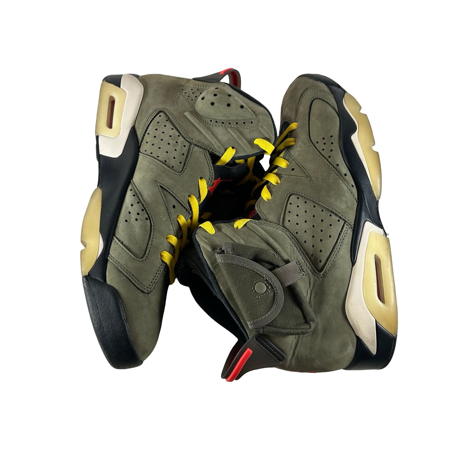 CN1084 200 Air Jordan 6 Retro Travis Scott [USED] - 10.5 M (Used14)