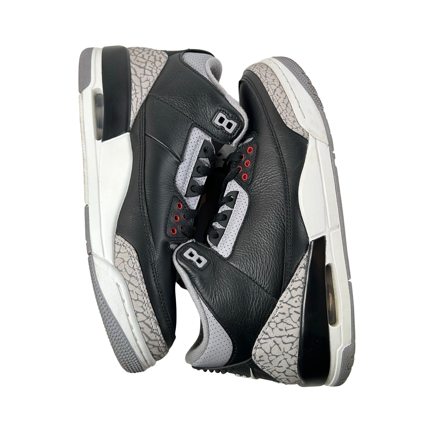 DN3707 010 Jordan 3 Retro Black Cement Reimagined (2024) [USED] - 9 M (Used) (No Box)