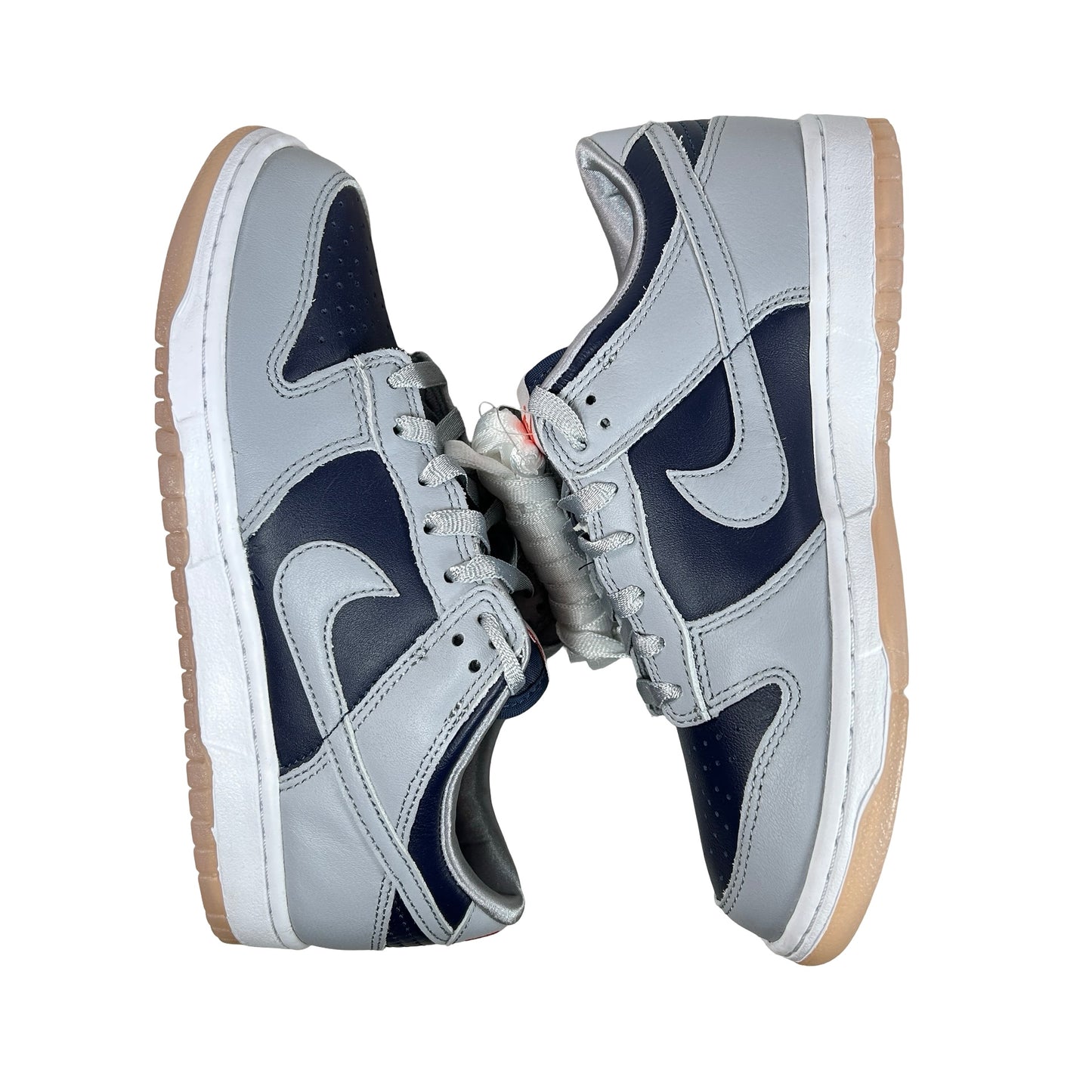 DD1768 400 Nike Dunk Low College Navy Grey (Women's) [CONDITIONAL] - 7.5 W (Yellowing Soles)