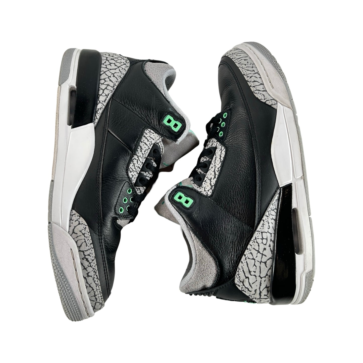 CT8532 031 Jordan 3 Retro Green Glow [USED] - 8.5 M (Used2)