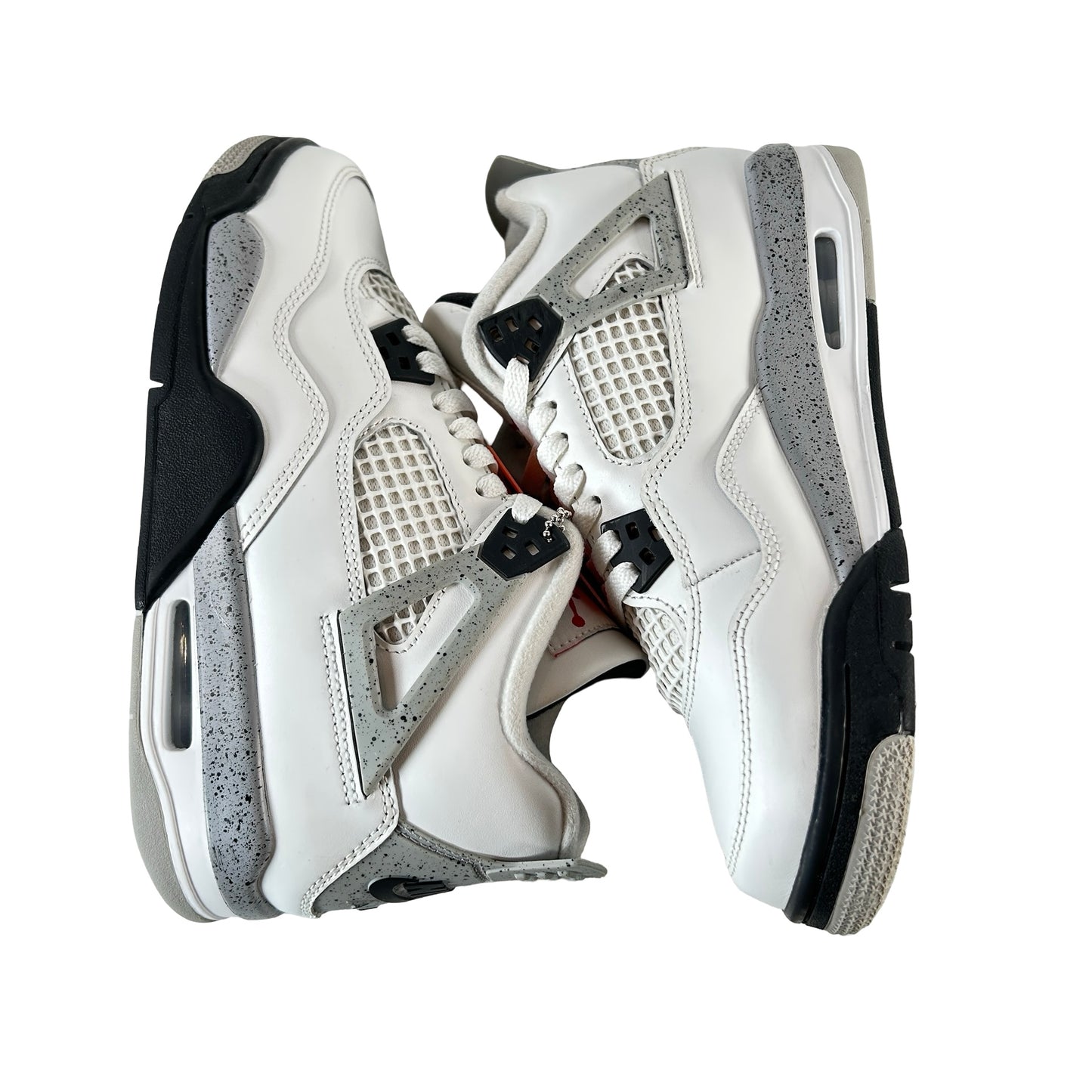 IB4171 100 Jordan 4 Retro White Cement (2025) (GS) [USED] - 7 Y (Used5)