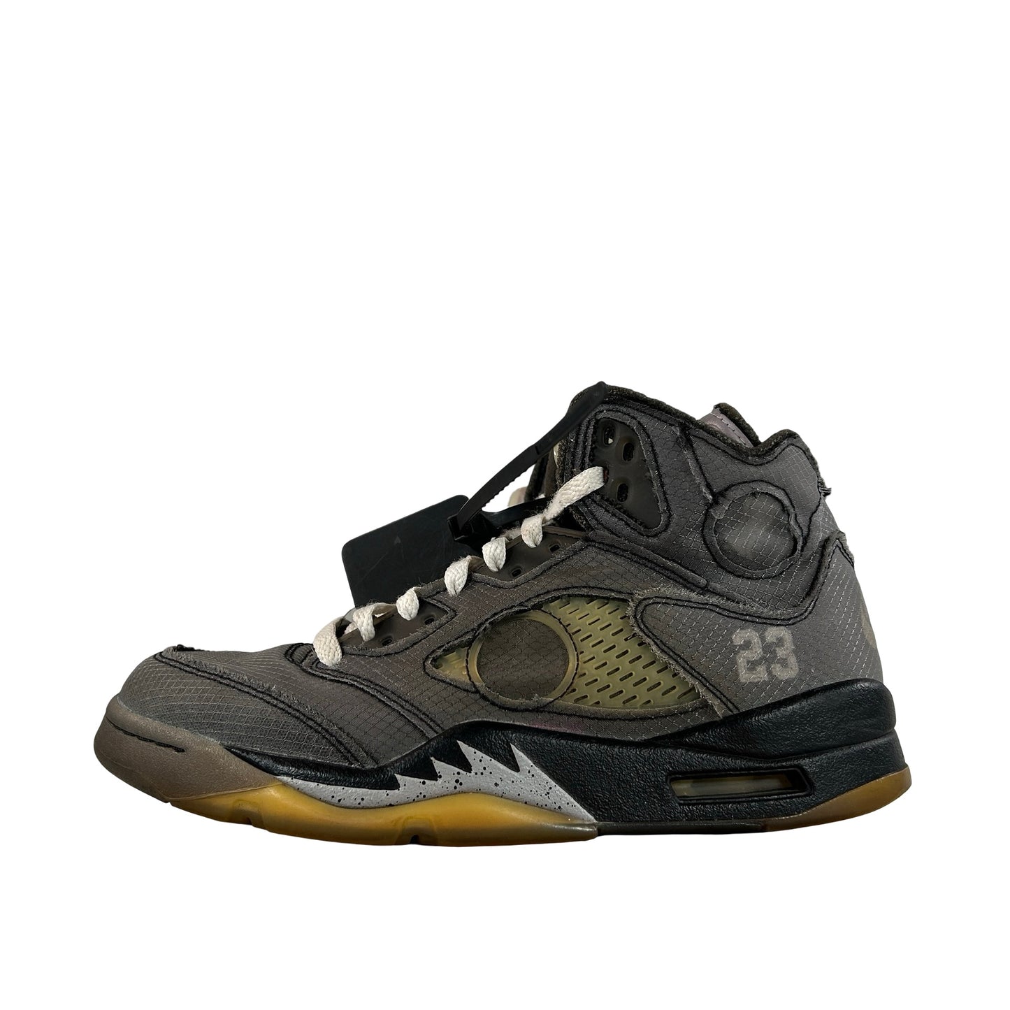 CT8480 001 Jordan 5 Off-White Black [USED] - 7.5 M (Used6)