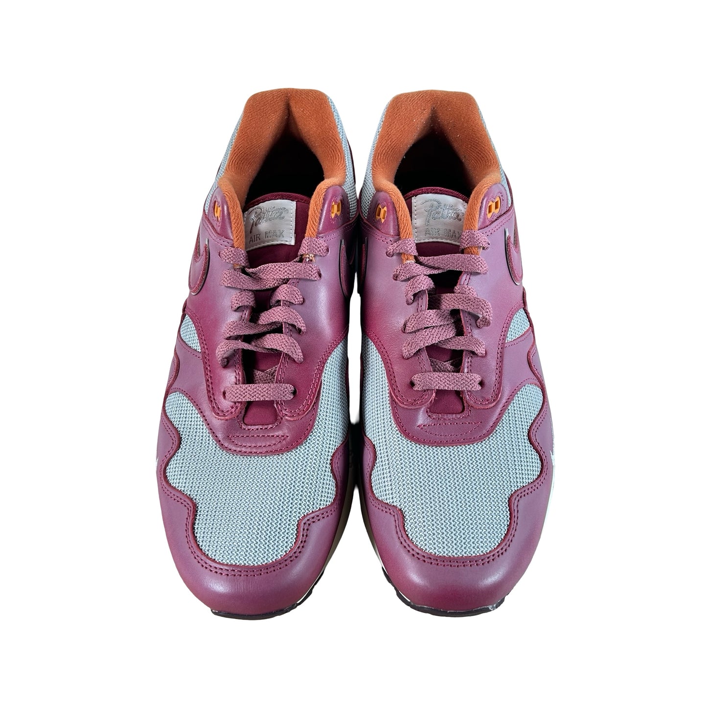 DO9549 001 Nike Air Max 1 Patta Waves Rush Maroon  [USED] - 11 M (Used2)