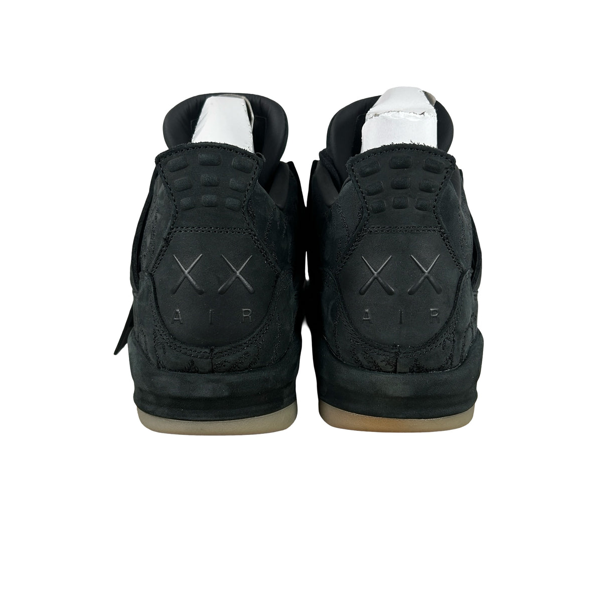 930155 001 Air Jordan 4 Kaws Black - 8.5 M (Yellowing)