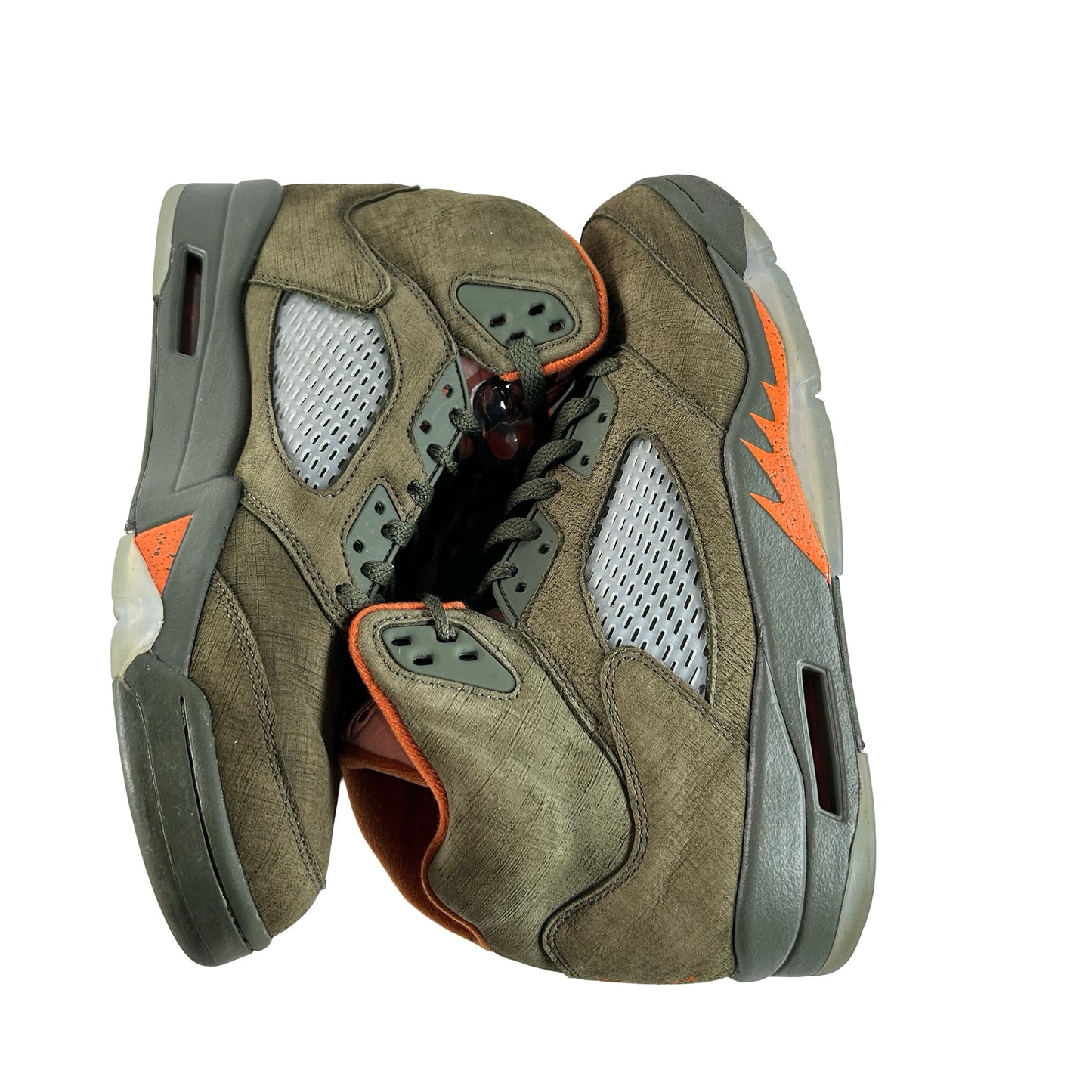 DD0587 308 Jordan 5 Retro Olive (2024) [USED] - 9.5 M (Used3)