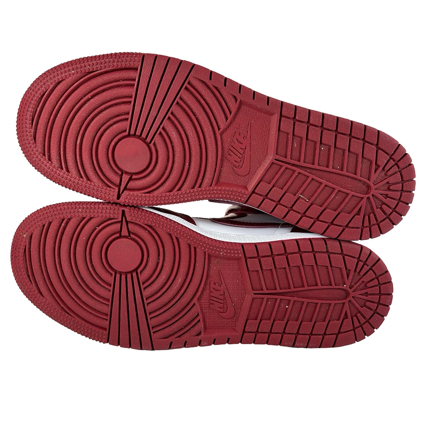 FD1437 160 Jordan 1 Retro High OG Artisanal Team Red (GS) [USED] - 5 Y (Used) (No Box)