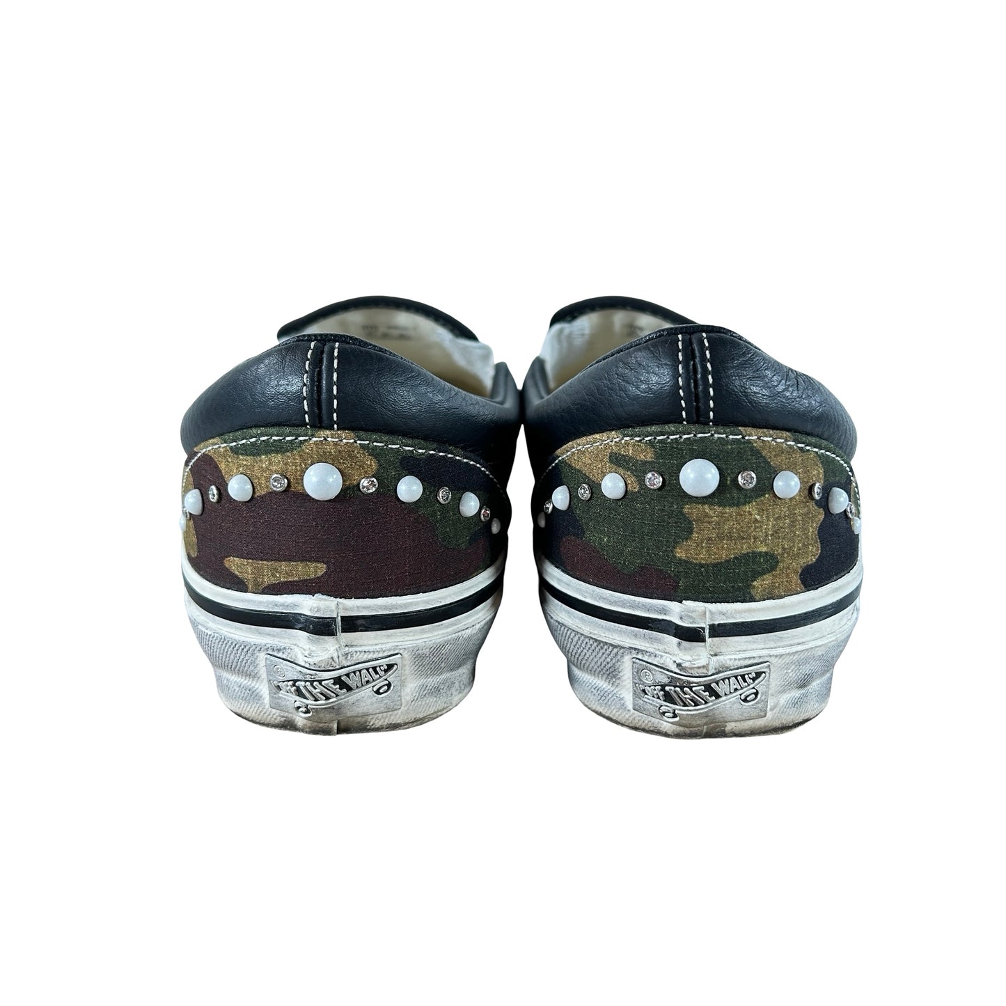 VN000D9PCAK Vans LX Classic Slip-On 98 Pearlized Pack Camo Black [USED] - 11 M (Used)