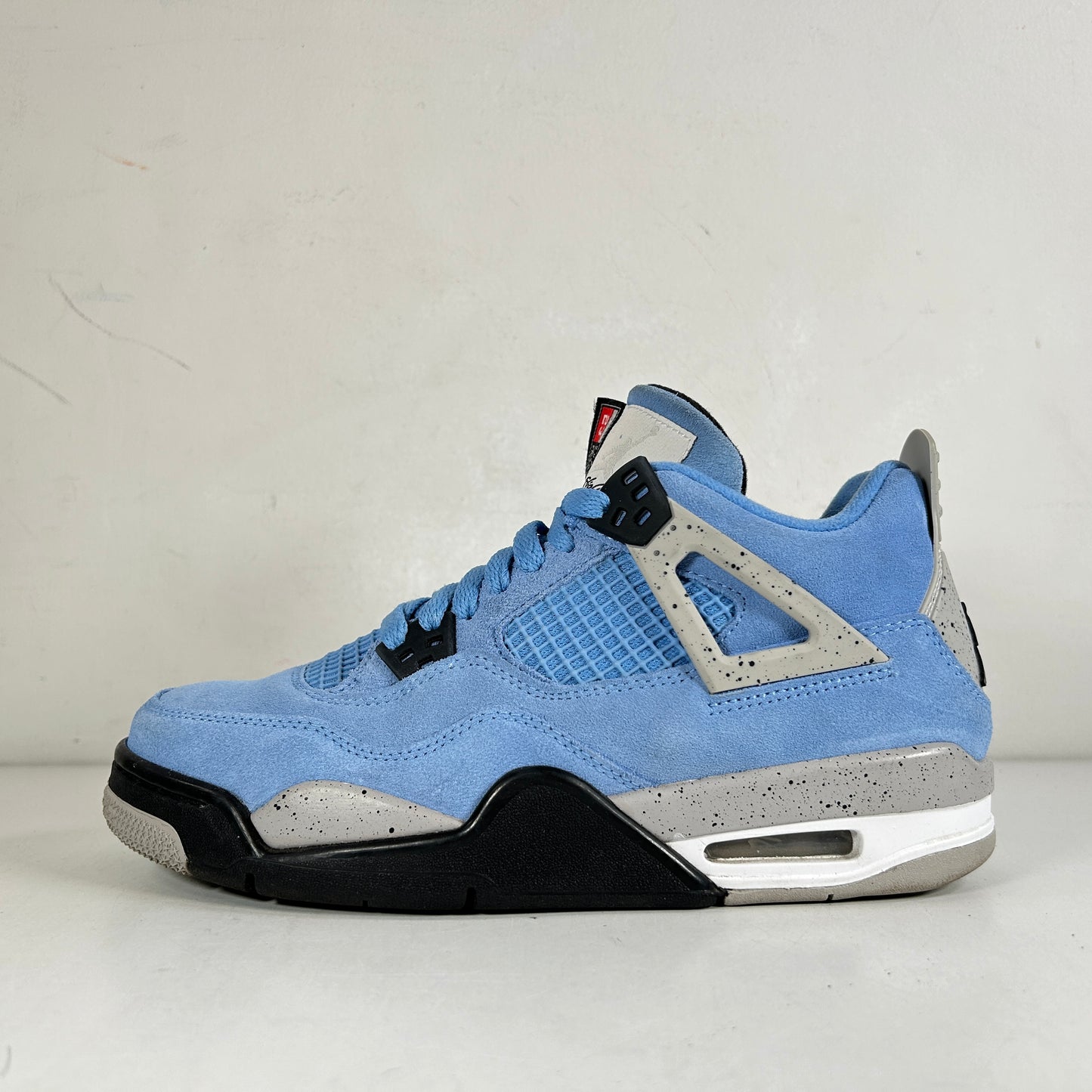 408452 400 Jordan 4 Retro University Blue (GS) [USED] - 6.5 Y (Used) (No Box)