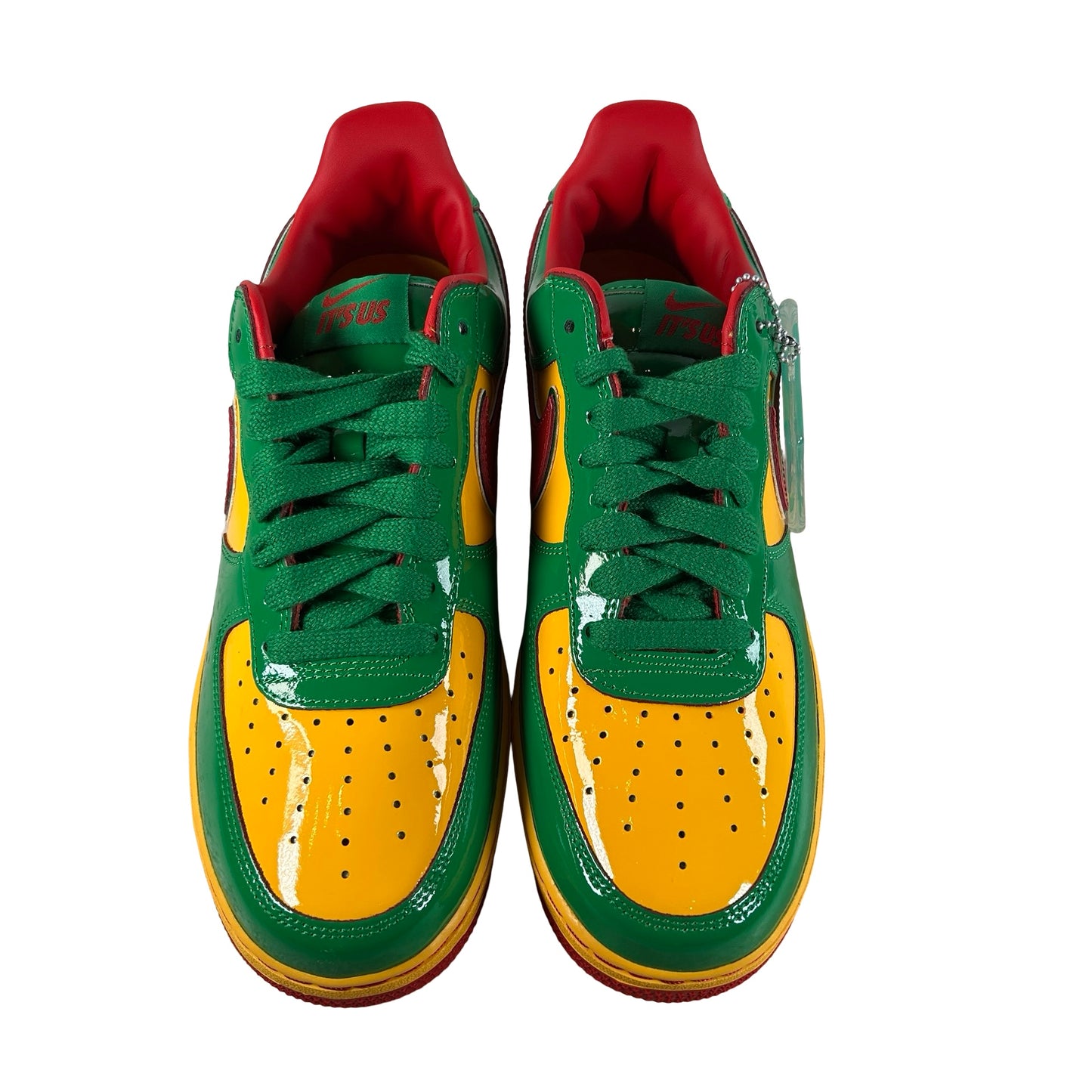 IH4383 300 Nike Air Force 1 Low Lil Yachty Concrete Boys Lucky Green [USED] - 10 M (VNDS2)