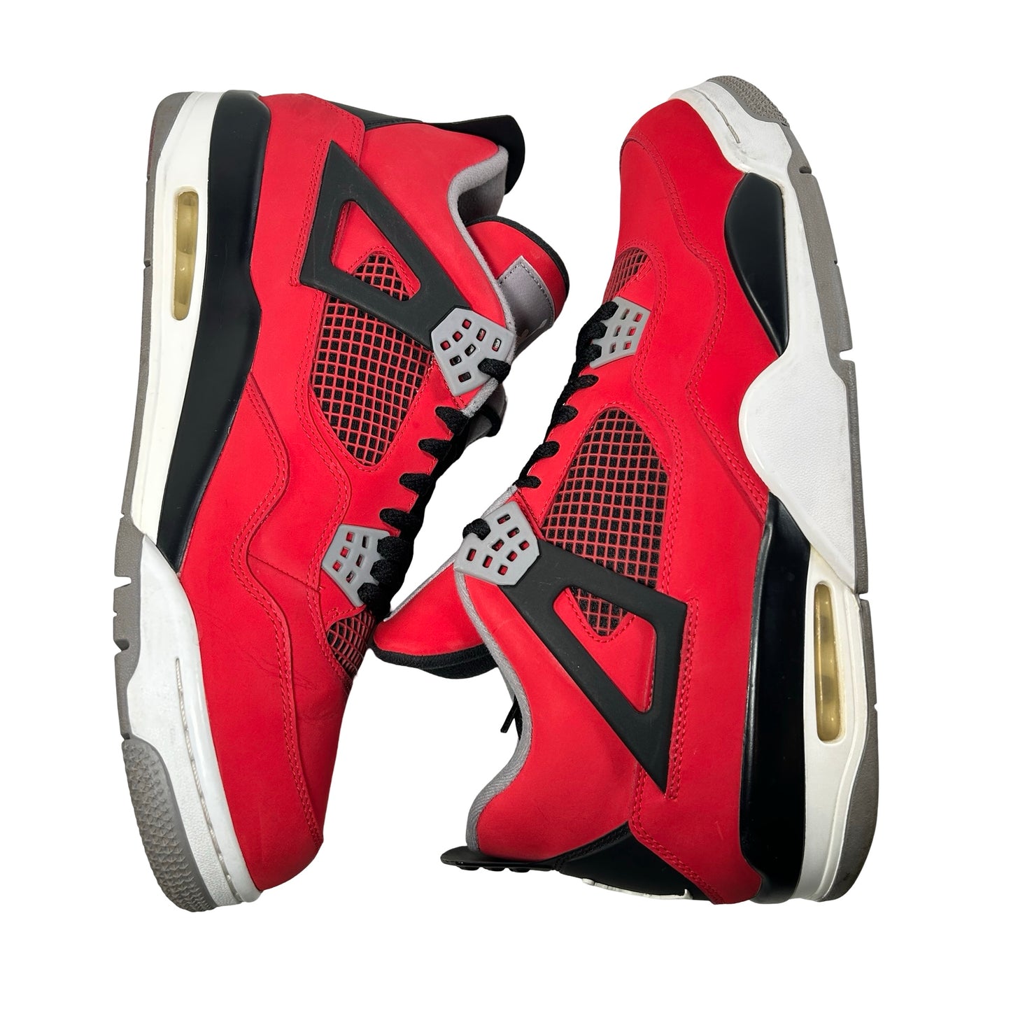 308497 603 Jordan 4 Retro Toro Bravo [USED] - 12 M (Used) (No Box)
