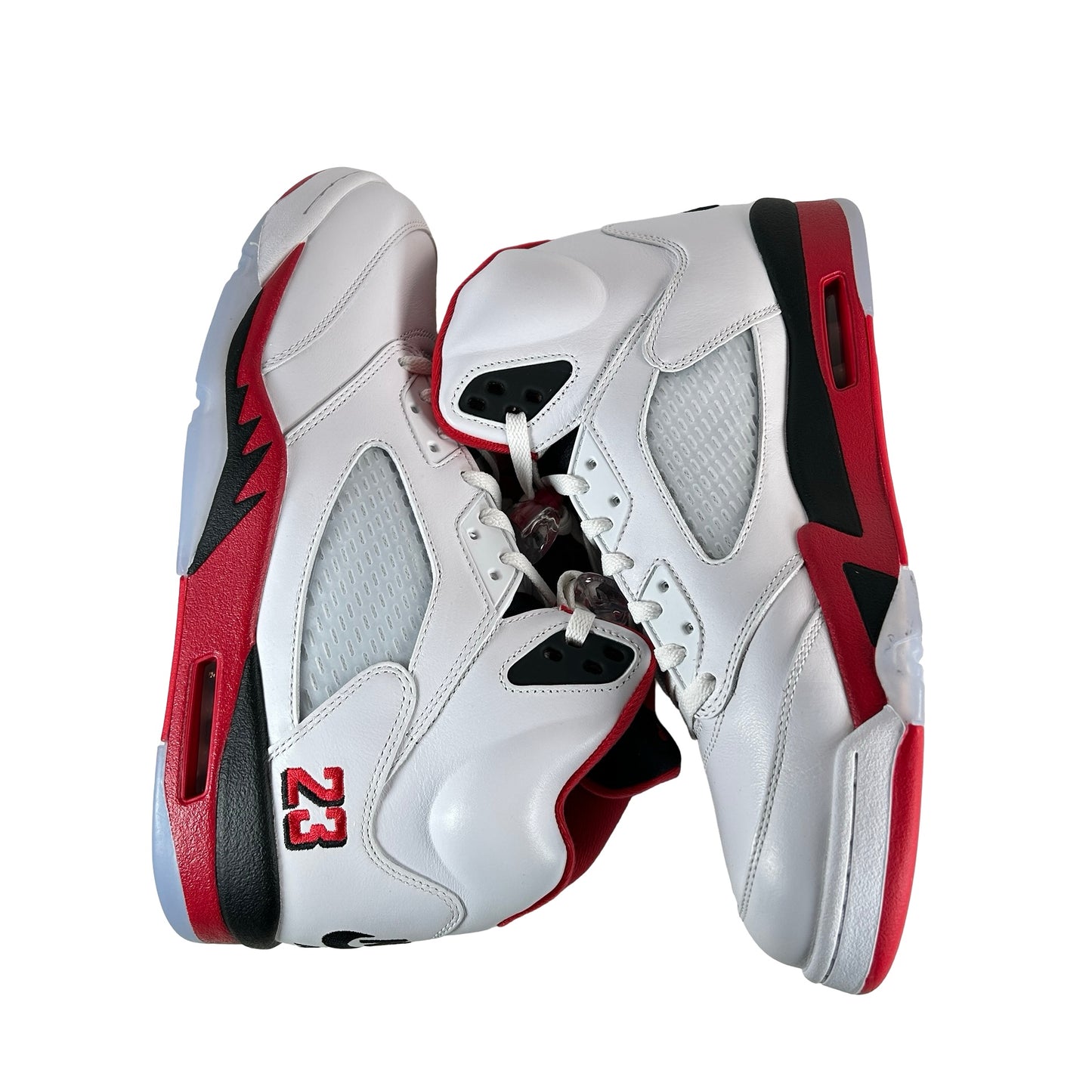 HQ7978 101 Jordan 5 Retro Fire Red Black Tongue (2025) - 13 M (Ink Mark) (No Box)