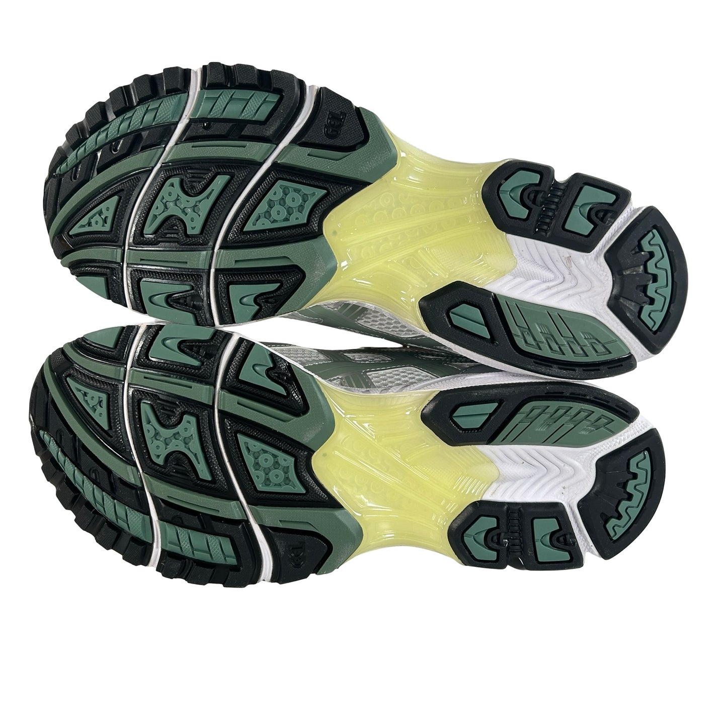 1201A019 107 ASICS Gel-Kayano 14 White Pure Silver Slate Grey Sage [USED] - 11 M (VNDS)