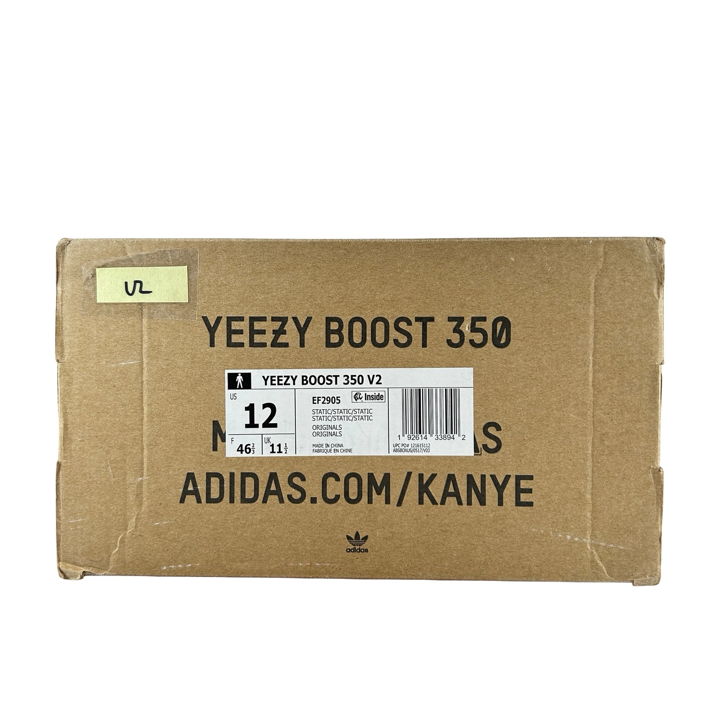 EF2905 Yeezy 350 V2 Static Non-Reflective [USED] - 12 M (Used2)