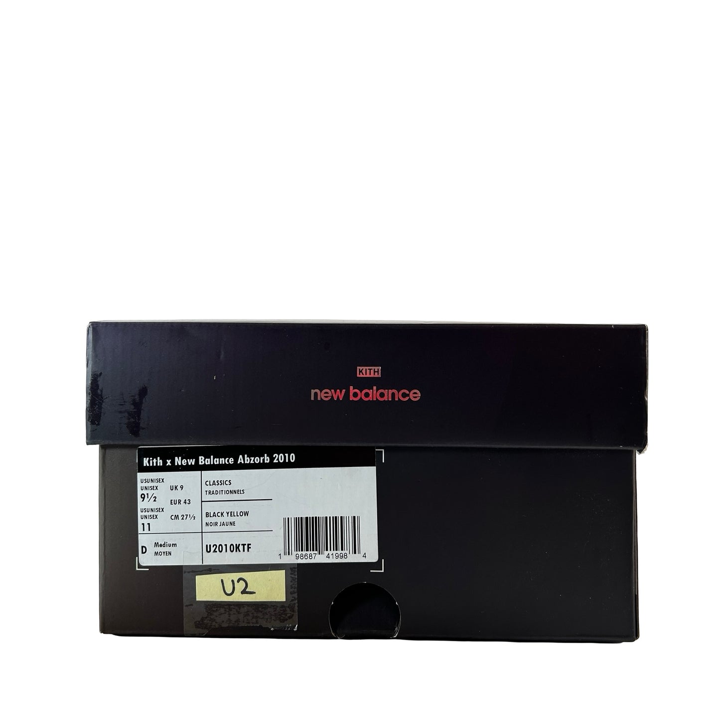 U2010KTF New Balance 2010 Kith Black Multi [USED] - 9.5 M (Used2)