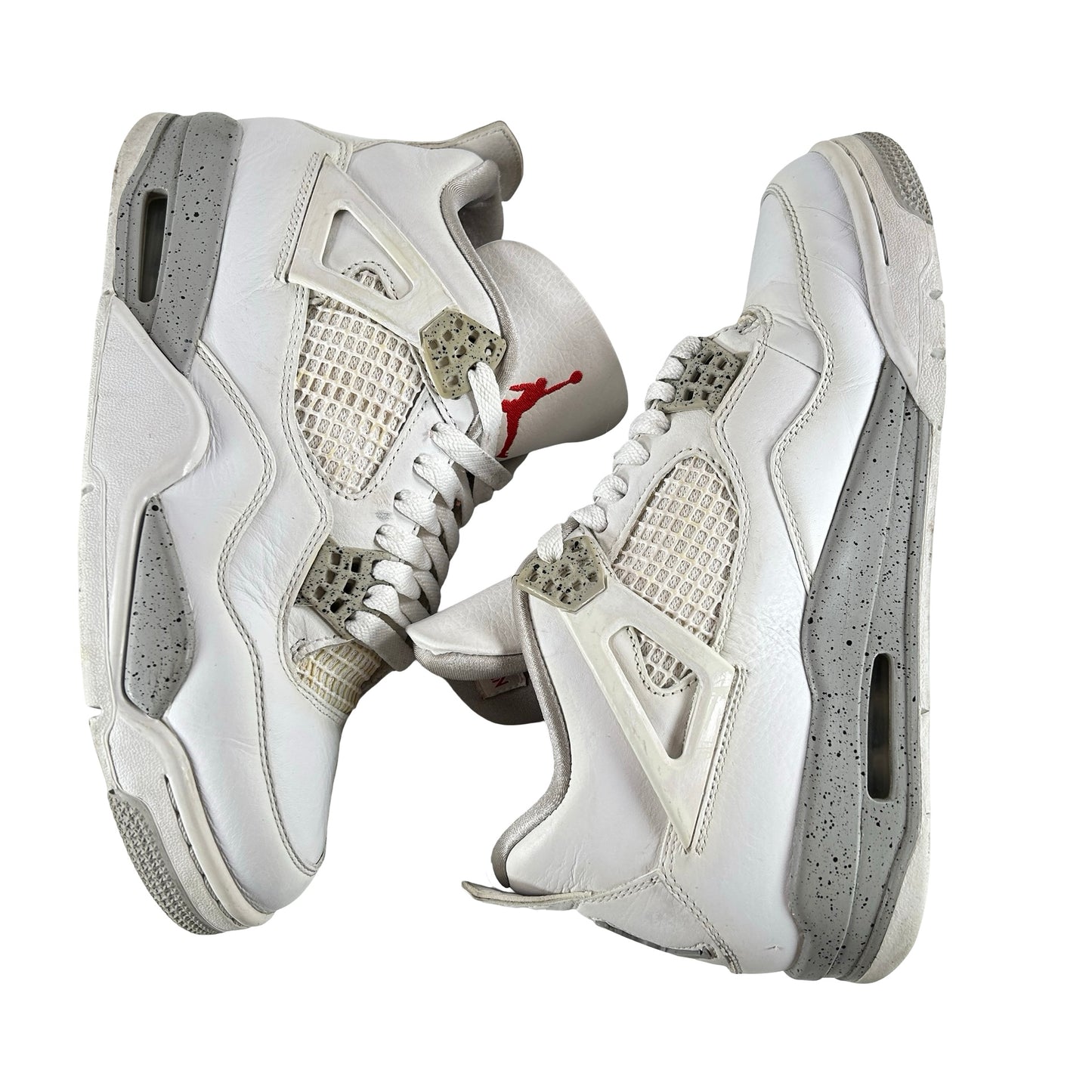CT8527 100 Jordan 4 Retro White Oreo [USED] - 7.5 M (Used)