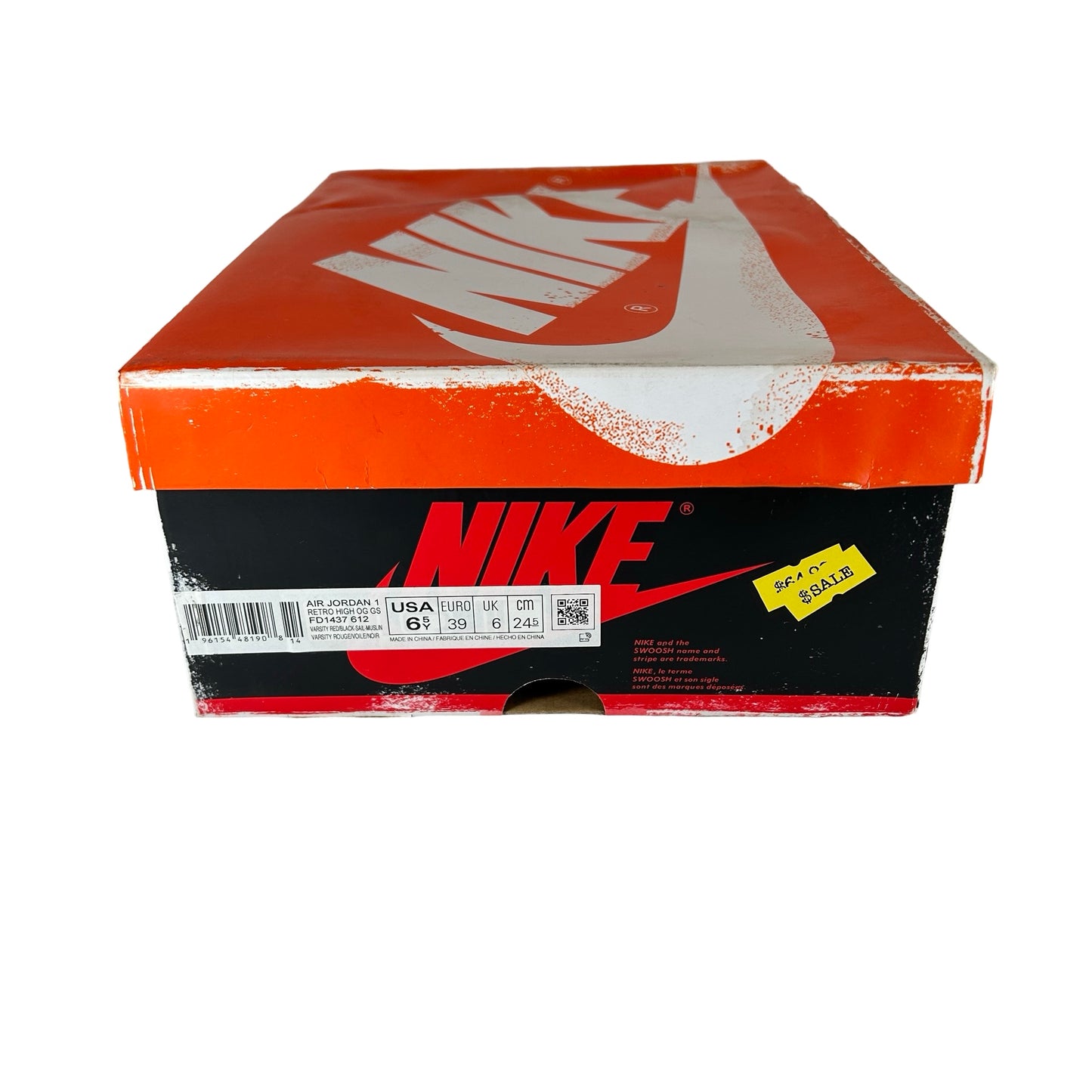 FD1437 612 Jordan 1 Retro High OG Chicago Lost and Found (GS) [USED] - 6.5 Y (Used)