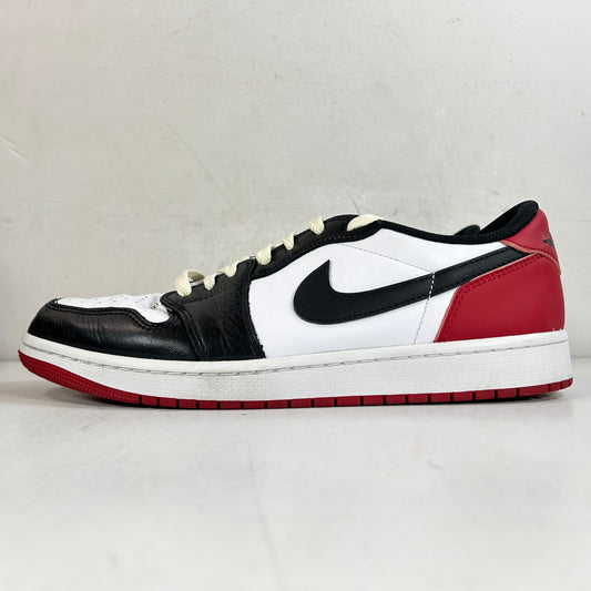 CZ0790 106  Jordan 1 Retro Low OG Black Toe (2023) [USED] - 10 M (Used)