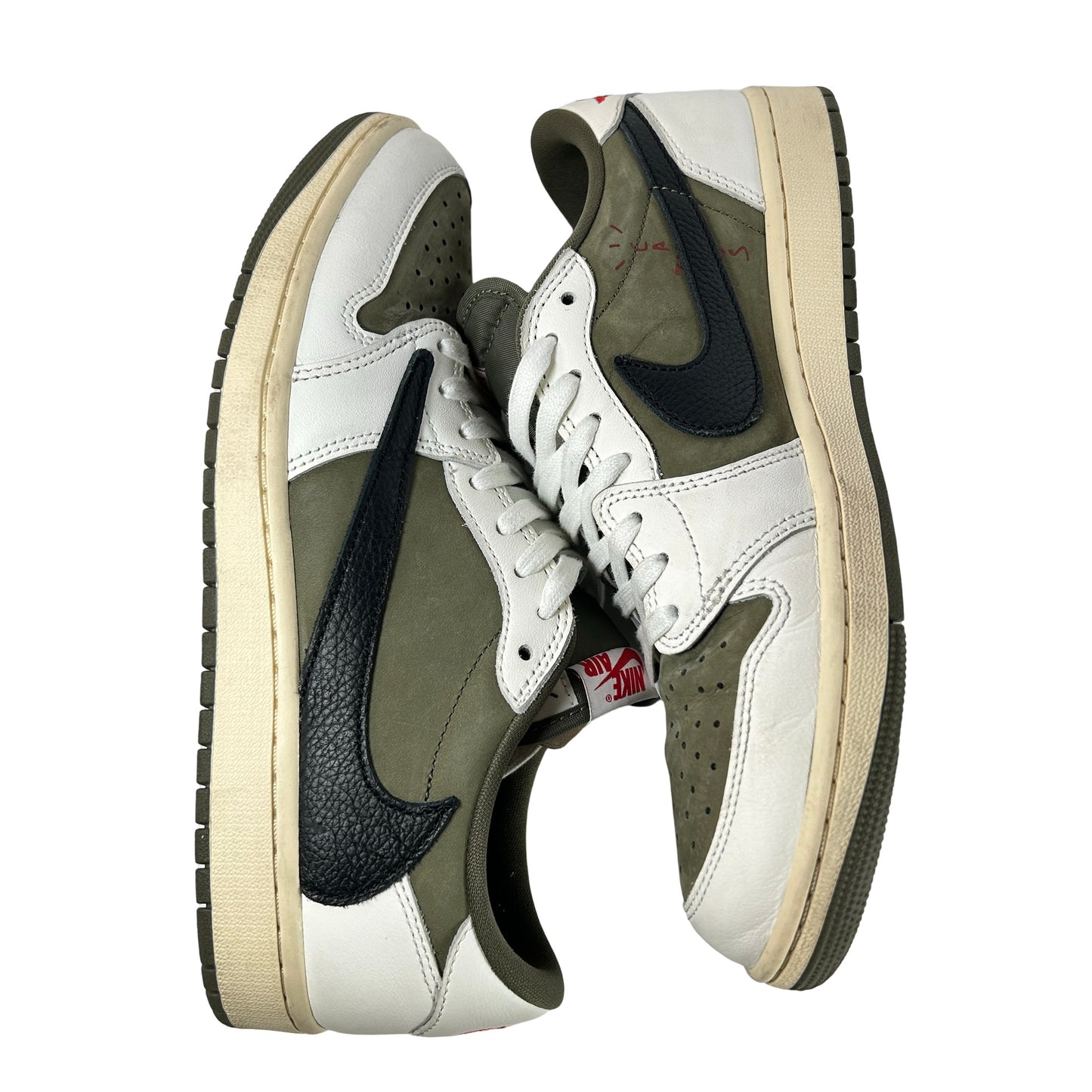 DM7866 200 Jordan 1 Retro Low OG SP Travis Scott Medium Olive [USED] - 10 (Used)
