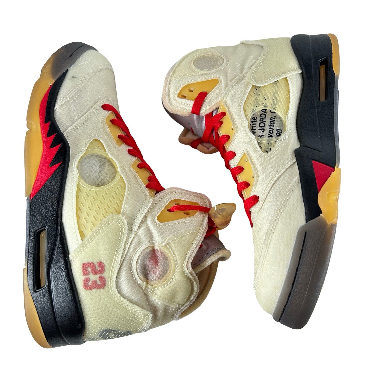 DH8565 100 Jordan 5 Off-White Sail [USED] - 10 M (Used2)