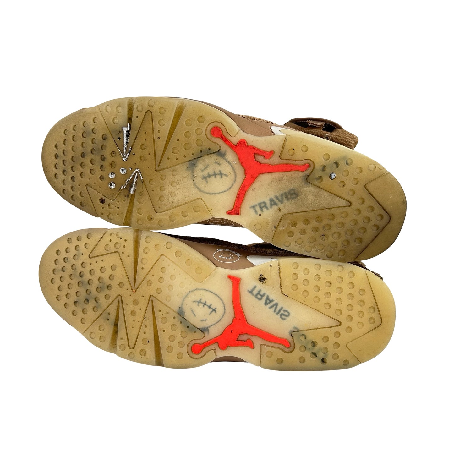 DH0690 200 Jordan 6 Retro Travis Scott British Khaki [USED] - 11 M (Used8)