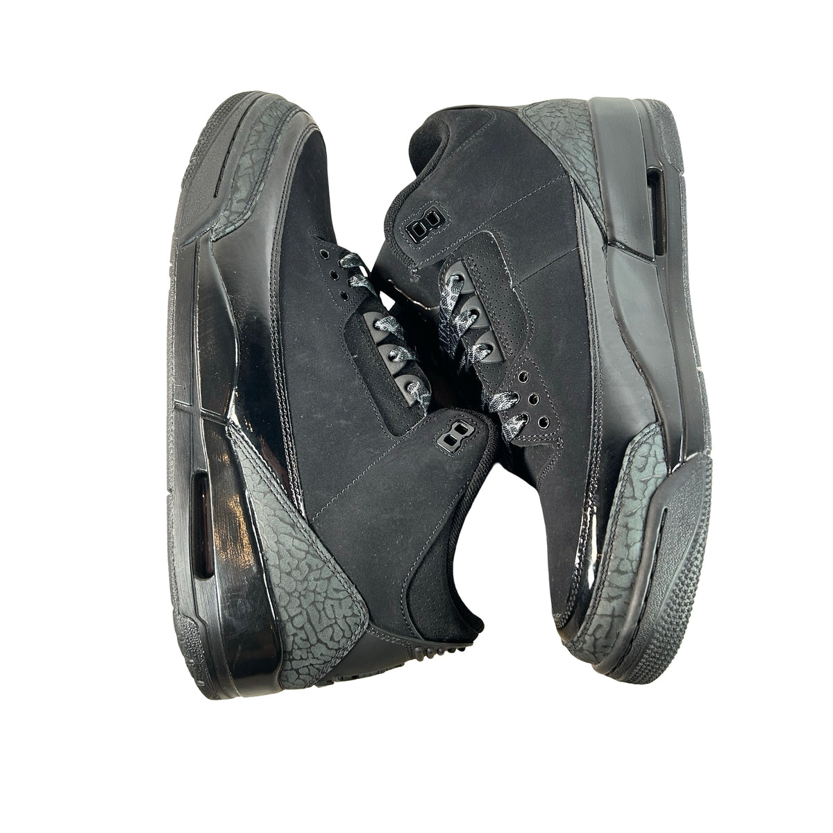 CT8532 001 Jordan 3 Retro Black Cat (2025) [USED] - 10.5 M (Used) (No Box)