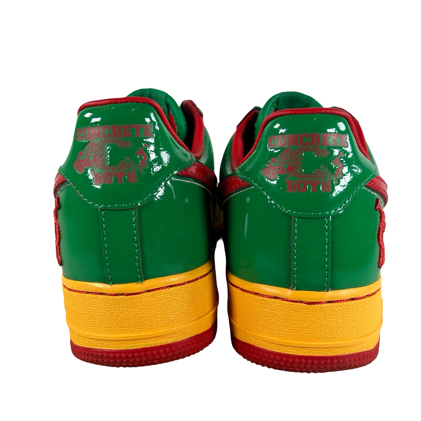 IH4383 300 Nike Air Force 1 Low Lil Yachty Concrete Boys Lucky Green [USED] - 9.5 M (Used) (No Box)