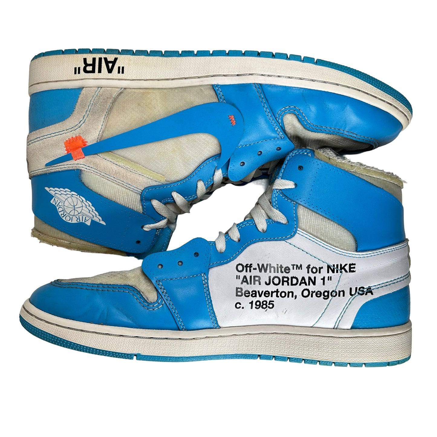 AQ0818 148 Jordan 1 Retro High Off-White UNC [Conditional] - 13 M (Used) (No Box)