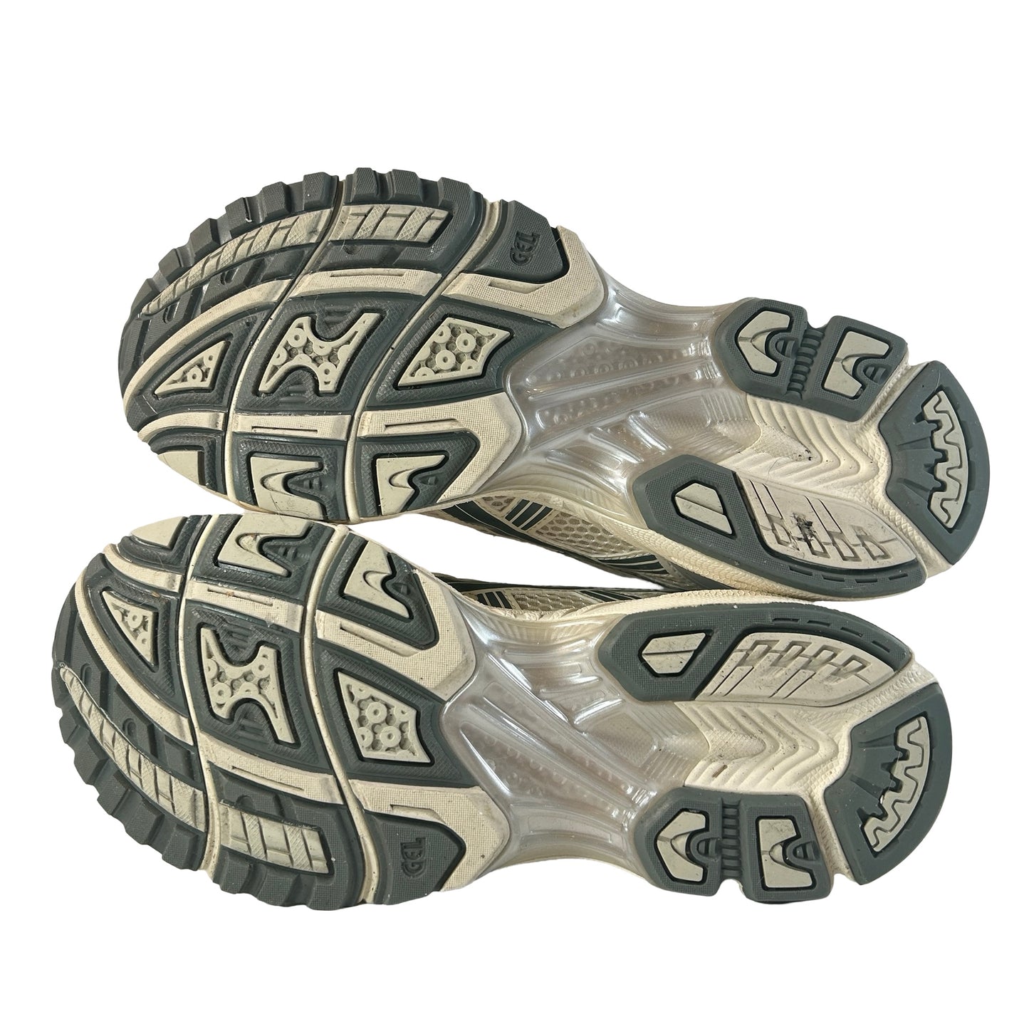 1201A019 200 ASICS Gel-Kayano 14 Birch Dark Pewter [USED] - 8 M (Used2)