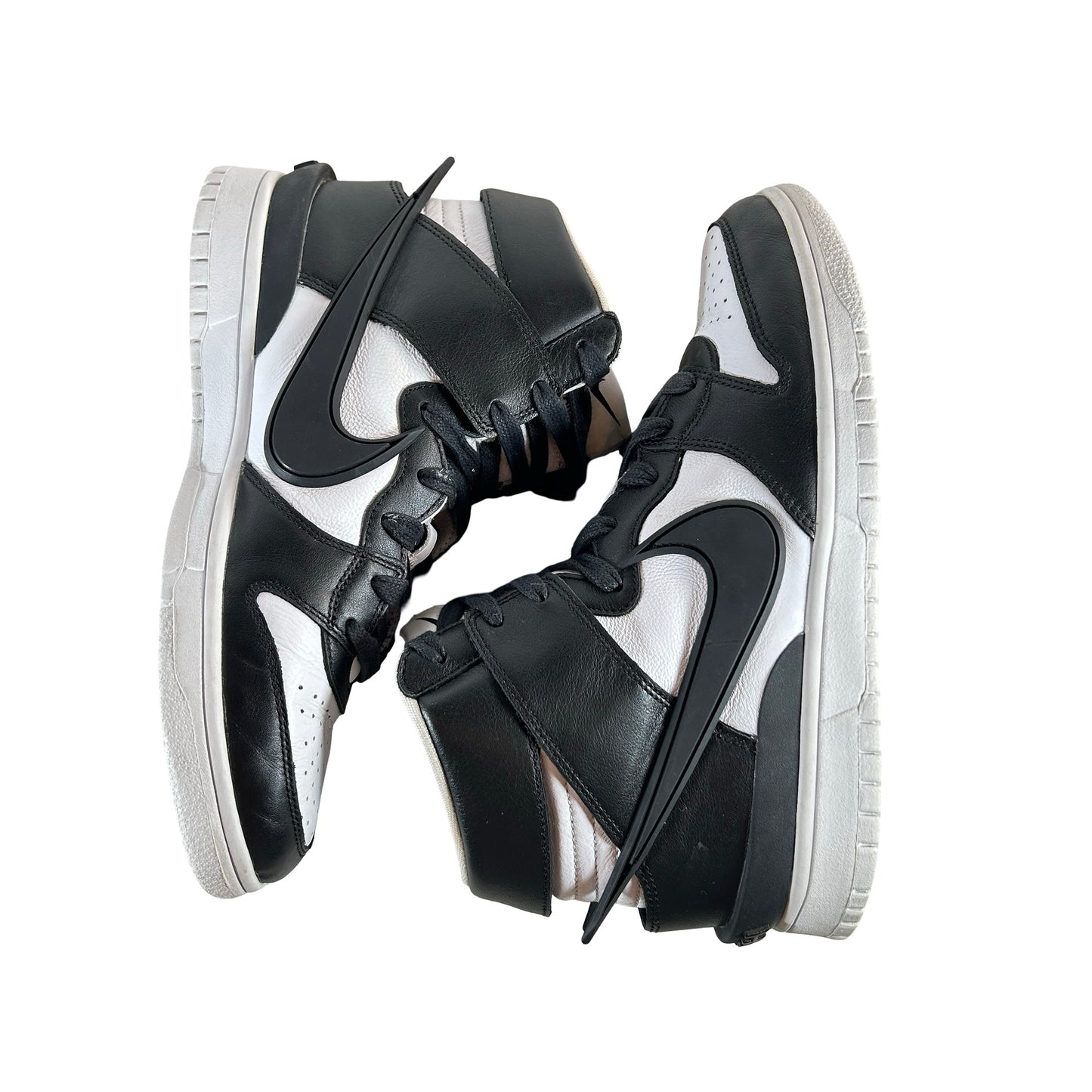 CU7544 001 Nike Dunk High AMBUSH Black White [USED] - 8 M (Used)