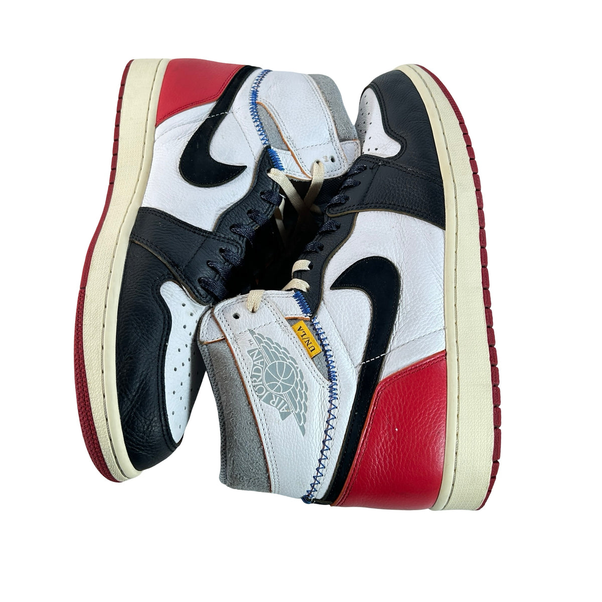 BV1300 106 Jordan 1 Union Black Toe [USED] - 12 M (Used5)
