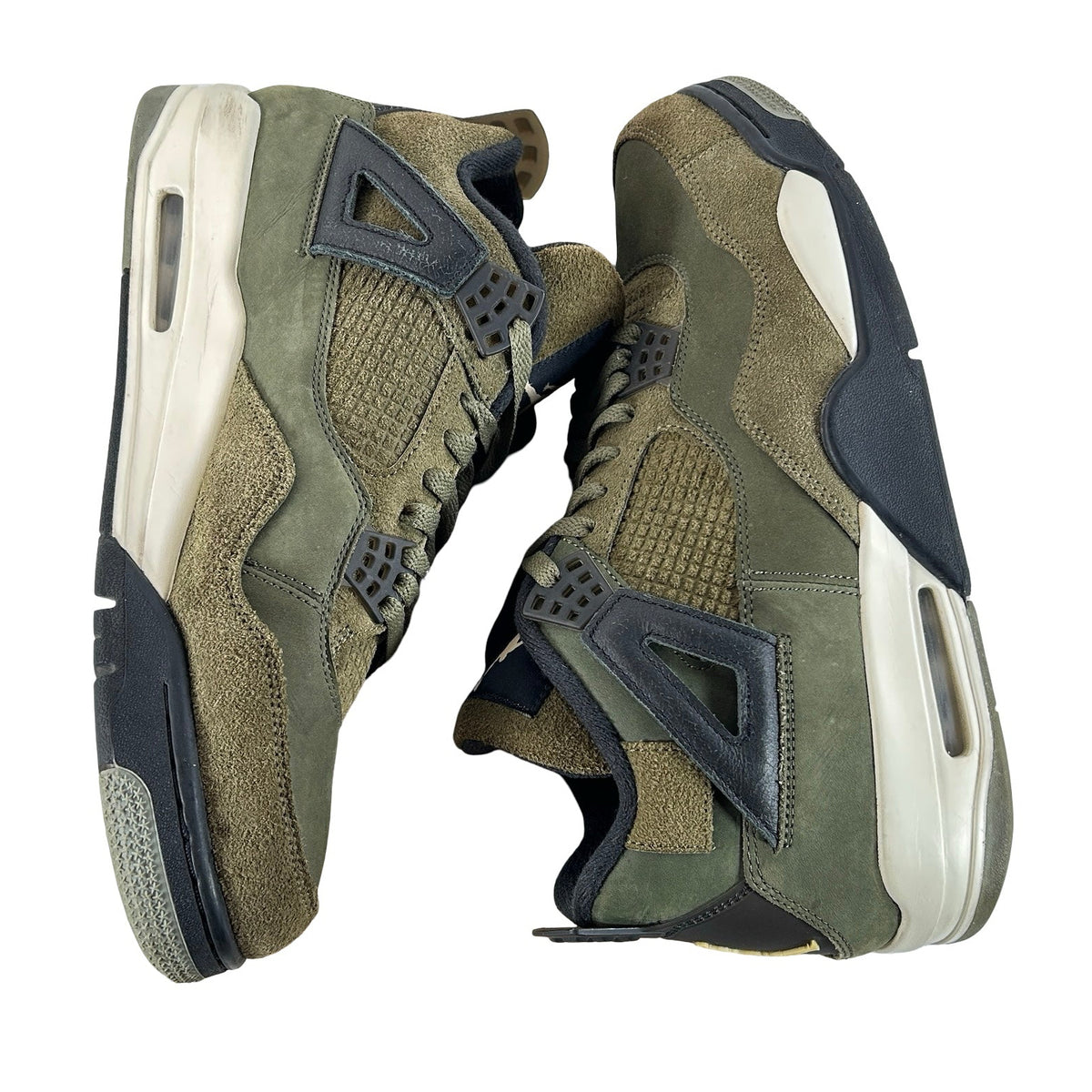FB9927 200 Air Jordan 4 Craft Medium Olive [USED] - 12 M (Used) (No Box)