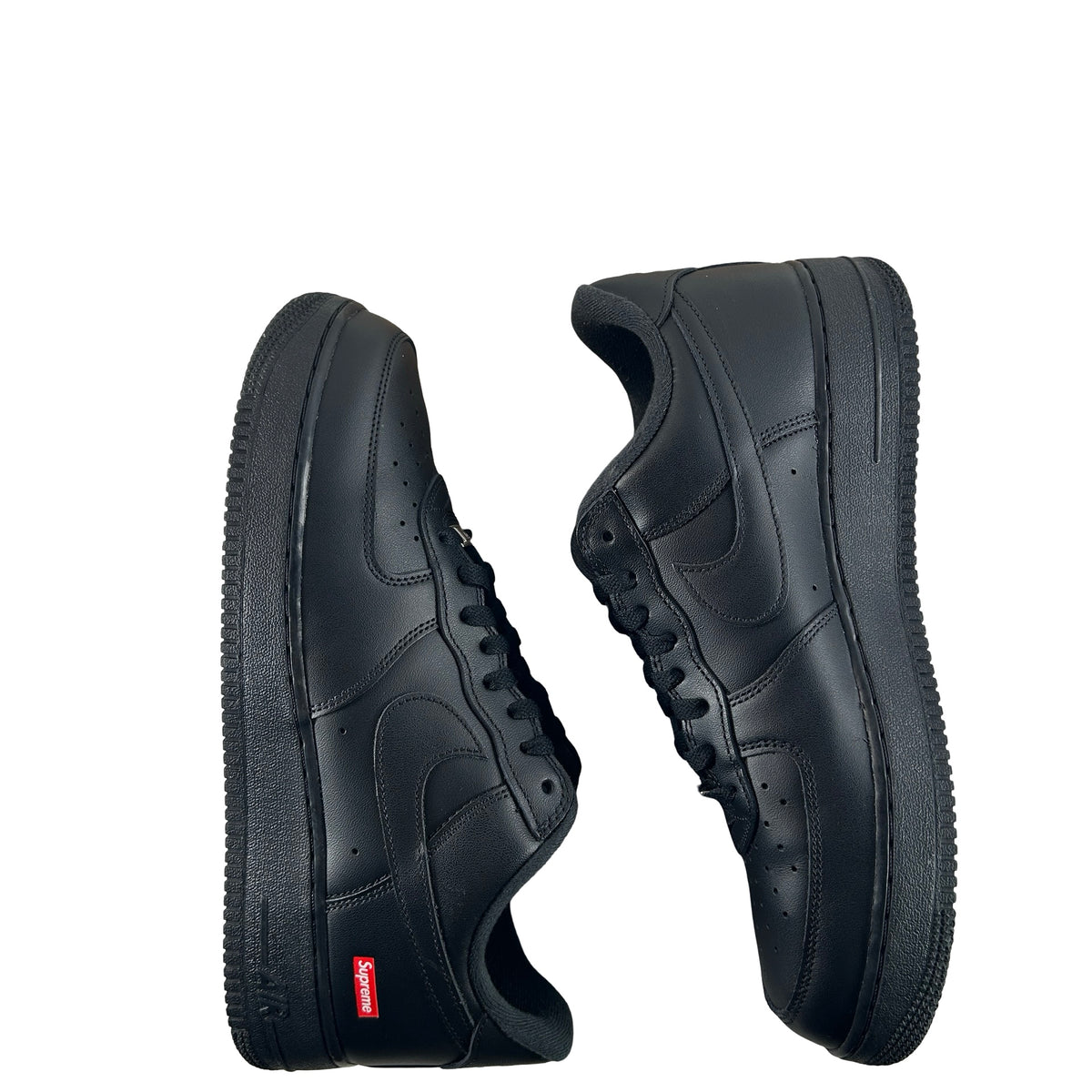 CU9225 001 Air Force 1 Low Supreme Black [USED] - 12 M (Used) (No Box)