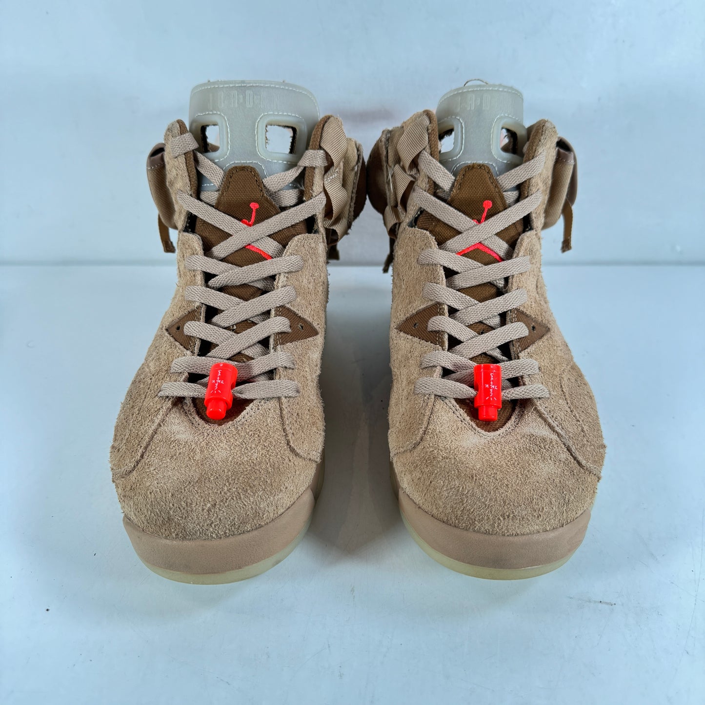 DH0690 200 Jordan 6 Retro Travis Scott British Khaki [USED] - 9 M (Used)