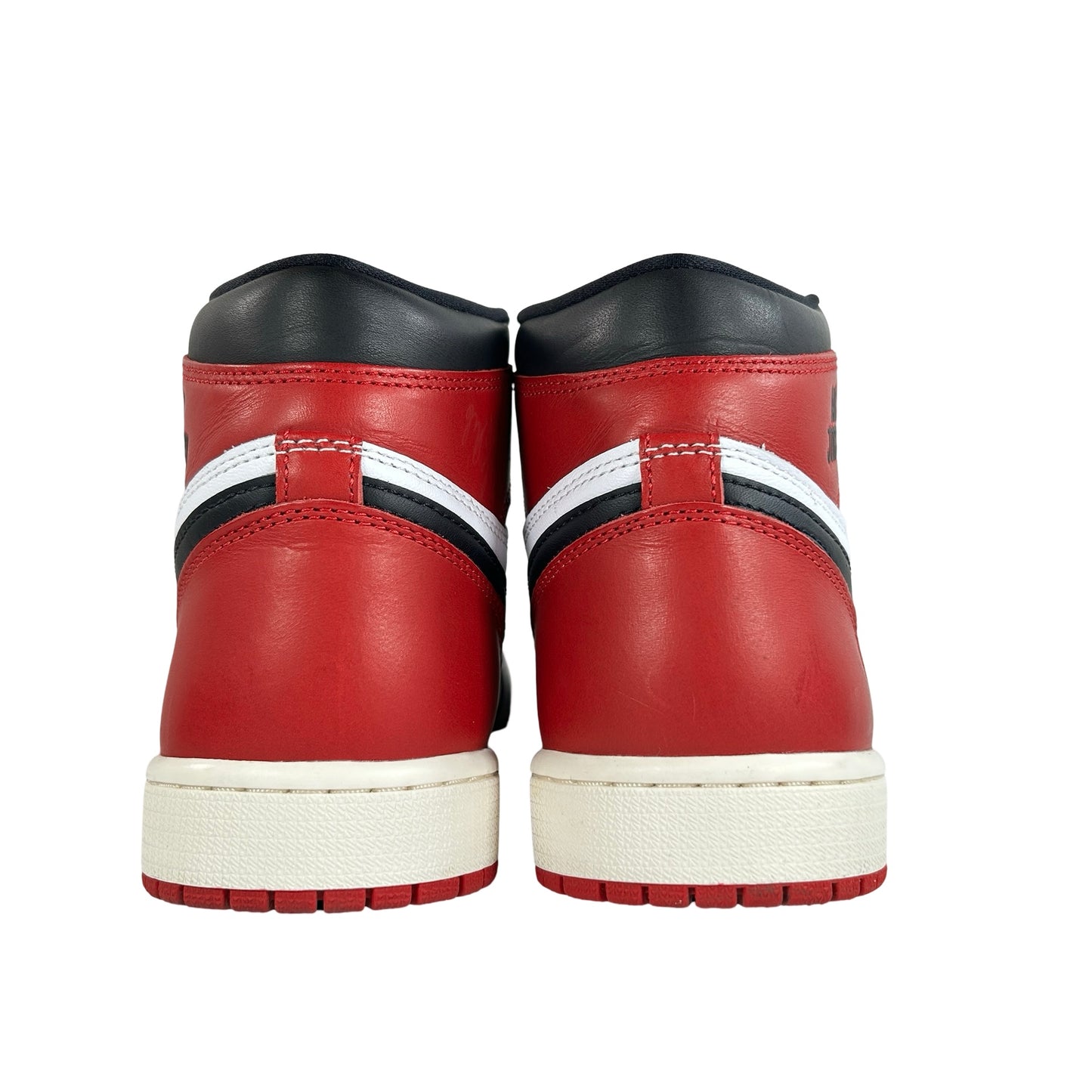 DZ5485 106 Air Jordan 1 High OG Black Toe Reimagined [USED] - 8.5 M (Used)