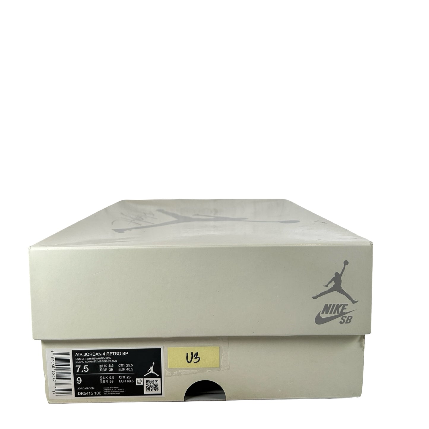 DR5415 100 Jordan 4 Retro SB Navy [USED] - 7.5 M (Used3)